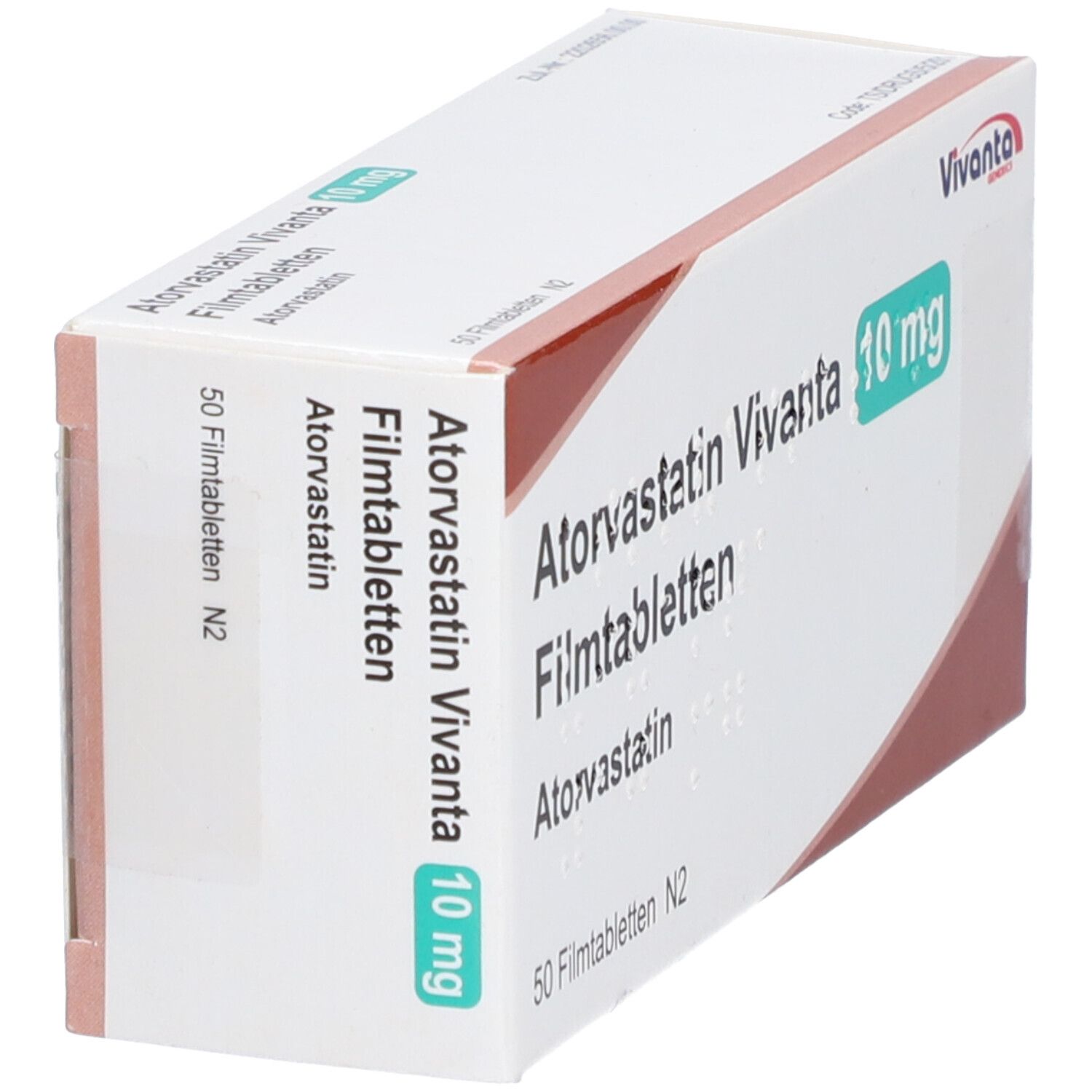 Atorvastatin AbZ 10 mg Filmtabletten 50 St