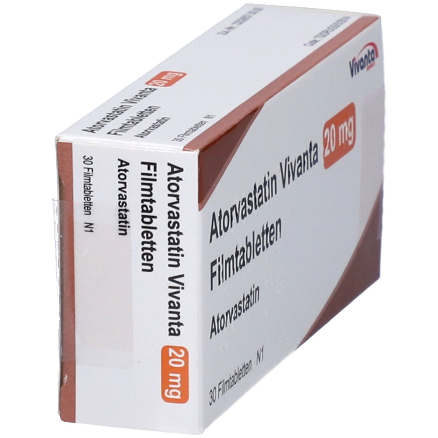 ATORVASTATIN Vivanta 20 mg Filmtabletten