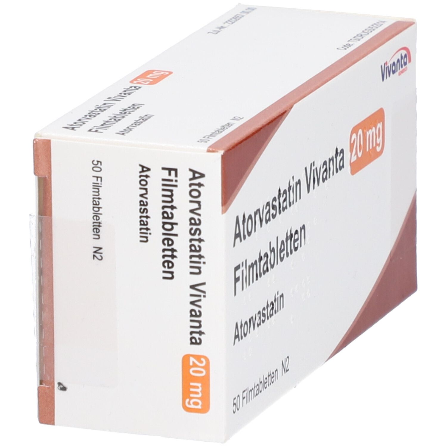 Atorvastatin AbZ 20 mg Filmtabletten 50 St