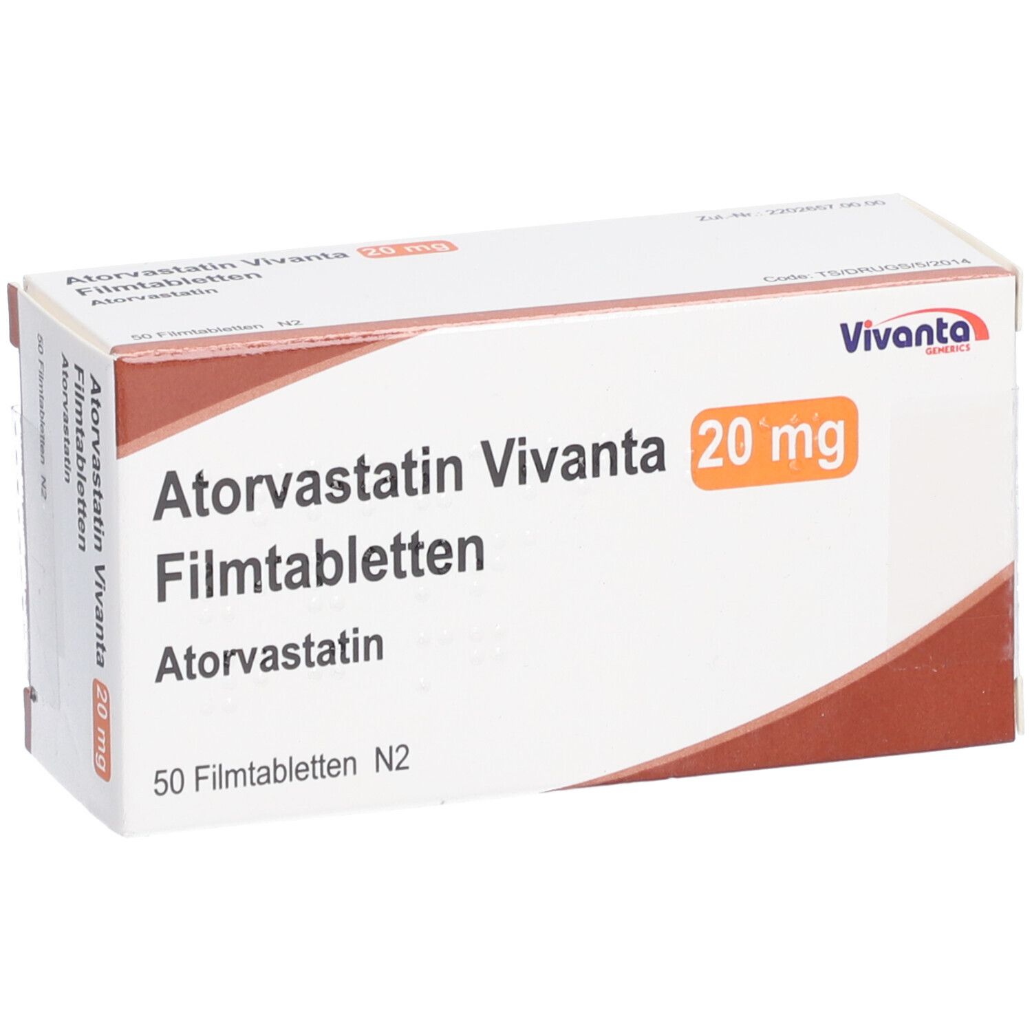 ATORVASTATIN Vivanta 20 mg Filmtabletten