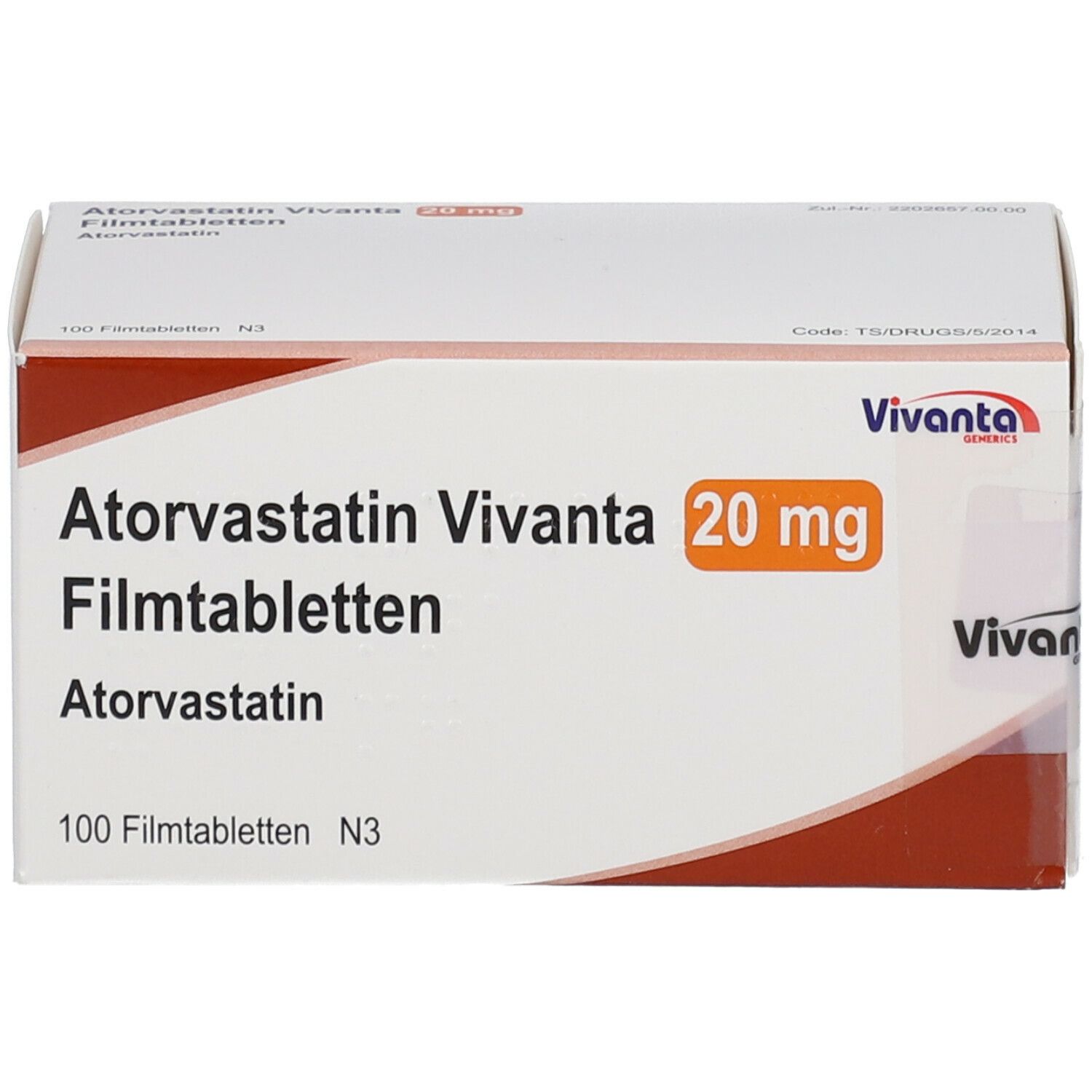 ATORVASTATIN Vivanta 20 mg Filmtabletten