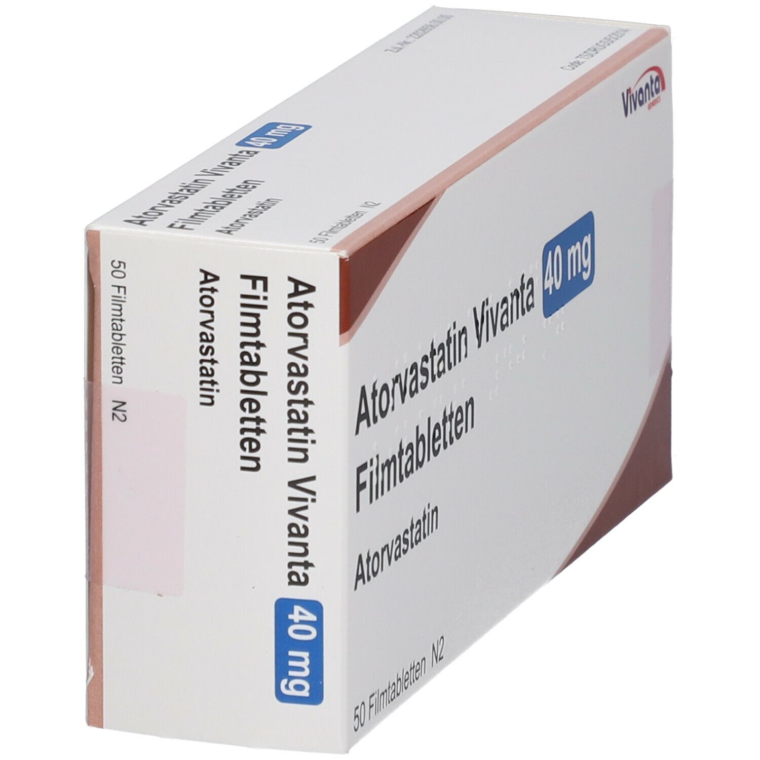 Atorvastatin Vivanta 40 mg Filmtabletten 50 St