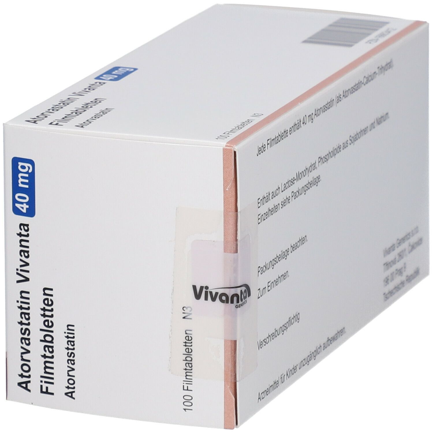 ATORVASTATIN Vivanta 40 mg Filmtabletten