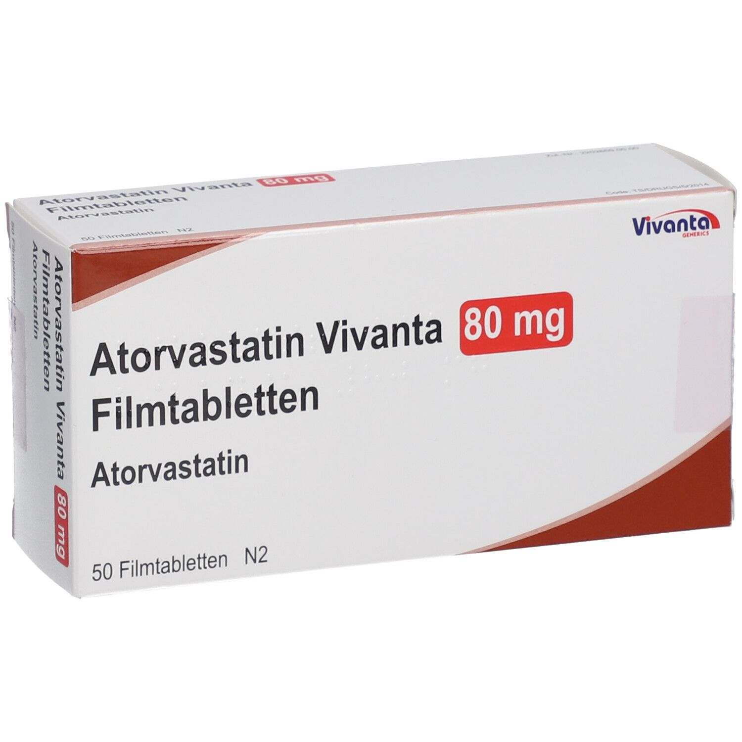 ATORVASTATIN Vivanta 80 mg Filmtabletten