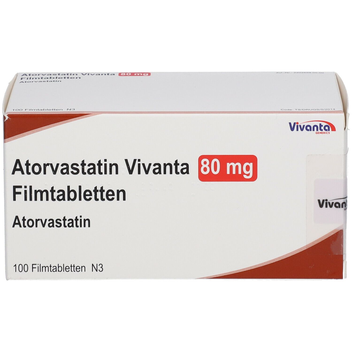 ATORVASTATIN Vivanta 80 mg Filmtabletten