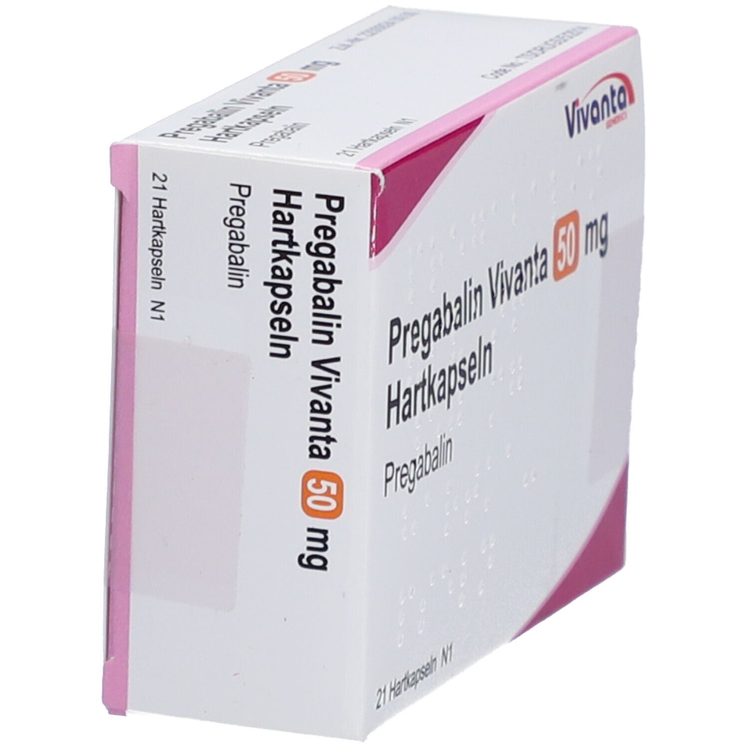 Pregabalin AL 50 mg Hartkapseln 21 St