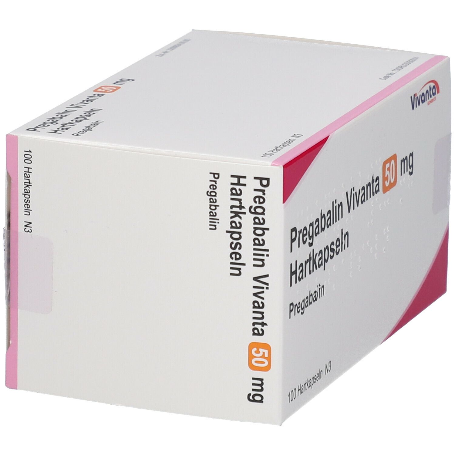 Pregabalin Vivanta 50 mg Hartkapseln 100 St