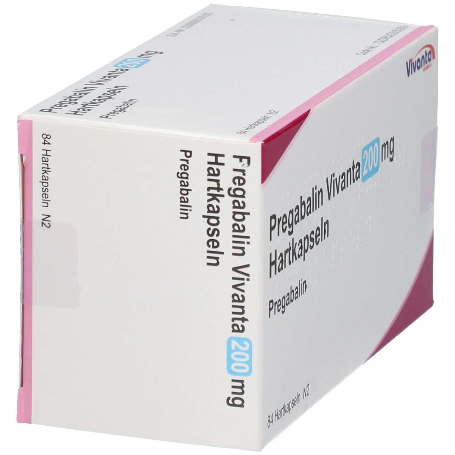 Pregabalin Vivanta 200 mg Hartkapseln 84 St