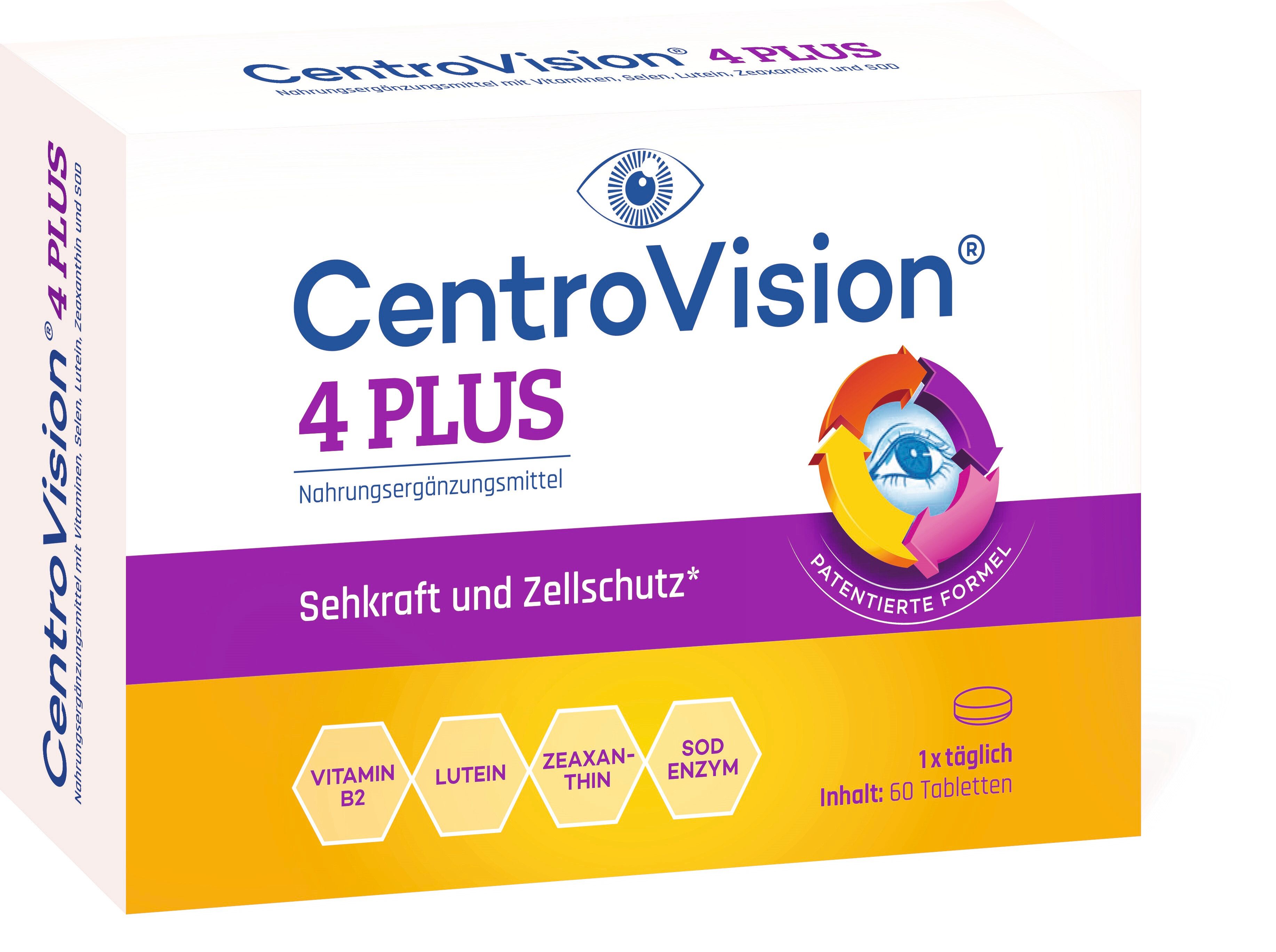 Centrovision 4 Plus Tabletten 60 St