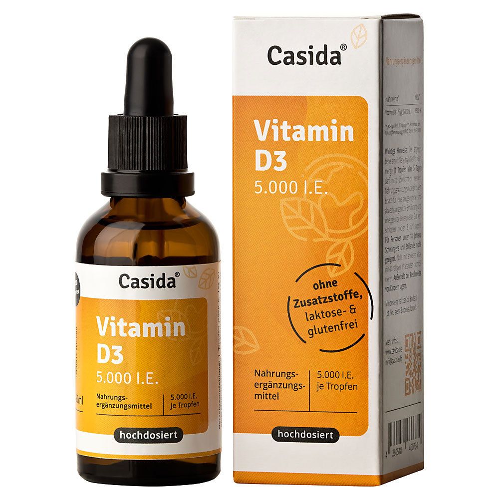 Casida® Vitamin D3 Tropfen Vital 5000 I.E.