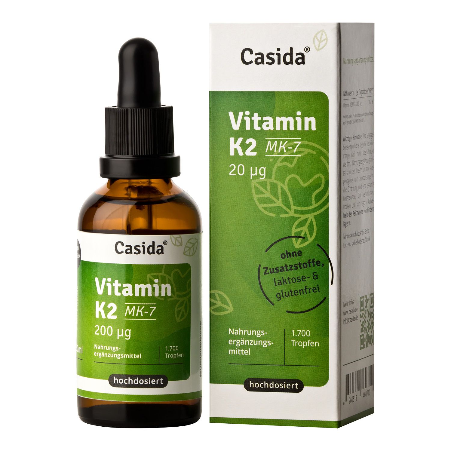 Casida® Vitamin K2 Mk-7 vegan