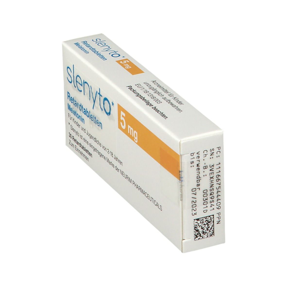 Slenyto 5 mg Retardtabletten 30 St Retard-Tabletten