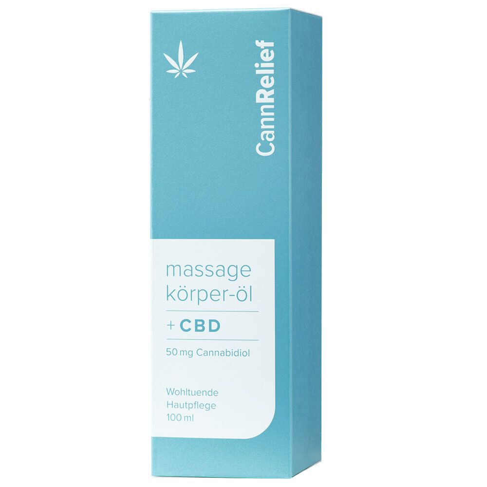 CannRelief Massage- und Körperöl