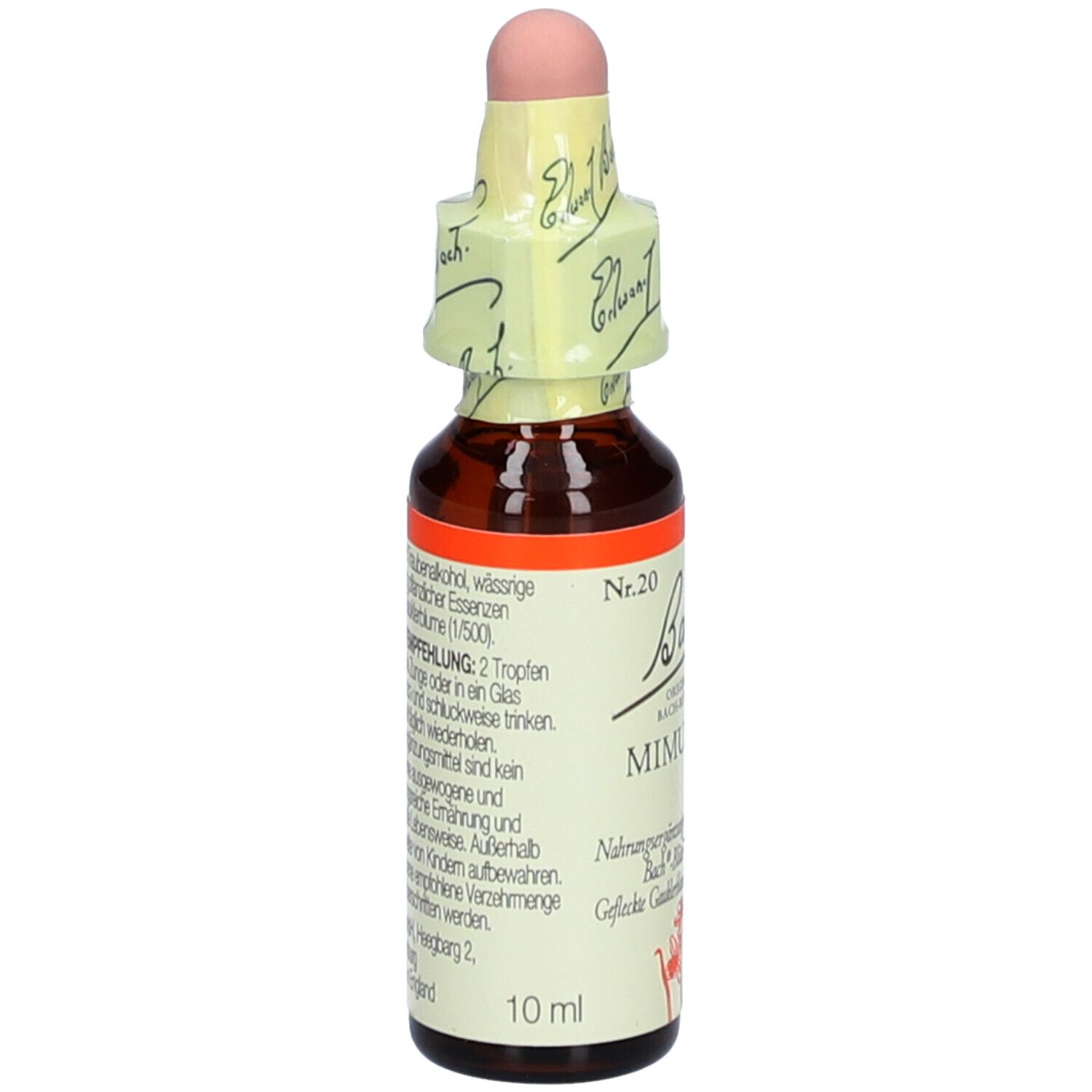 Bachblüten Original 20 Mimulus Tropfen 10 ml