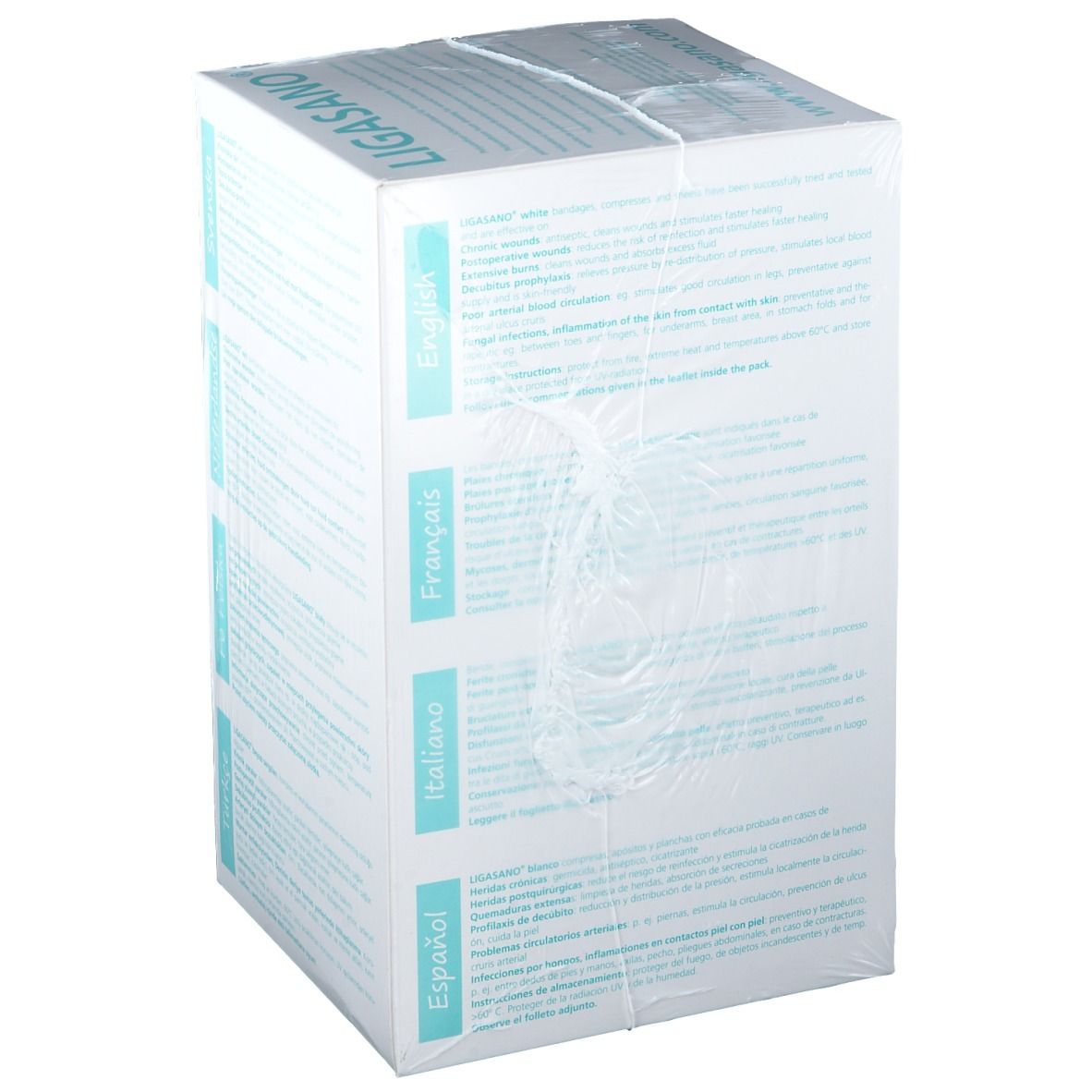 LIGASANO® weiß 2 x 5 x 5 cm steril 15 St Shop Apotheke