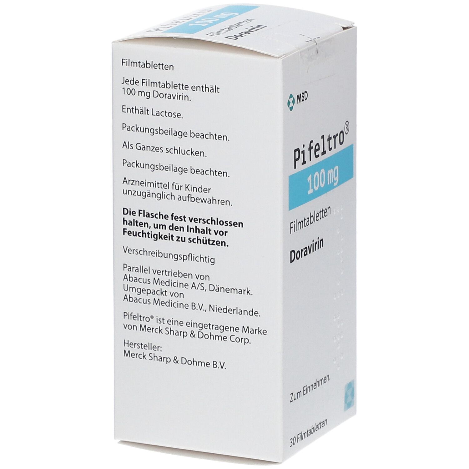 Pifeltro 100 mg Filmtabletten 30 St