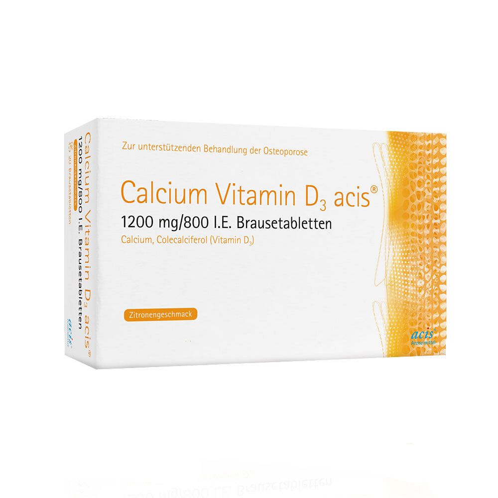 Calcium Vitamin D3 acis® 1200 mg/800 I.E.