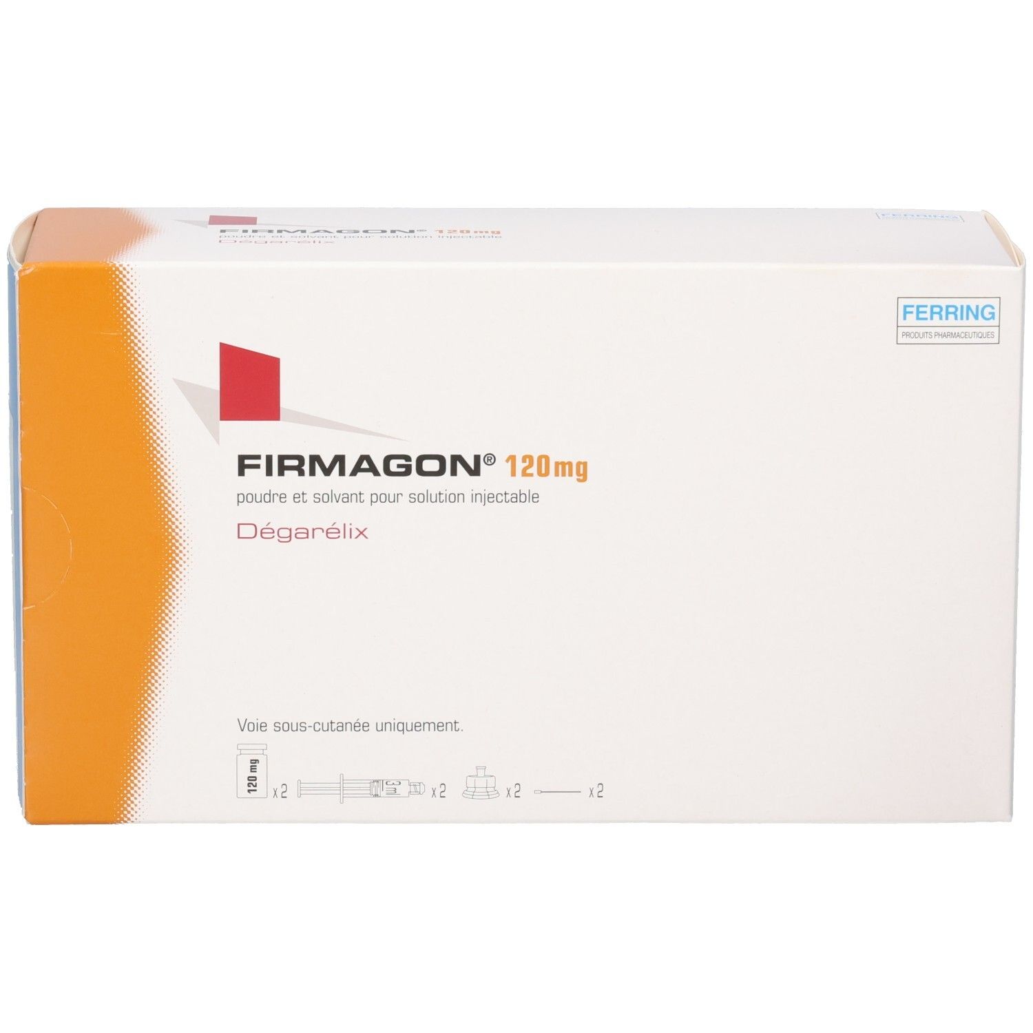 Firmagon 120mg Degarelix Pulver und Lösung zur Injektion, Ferring.