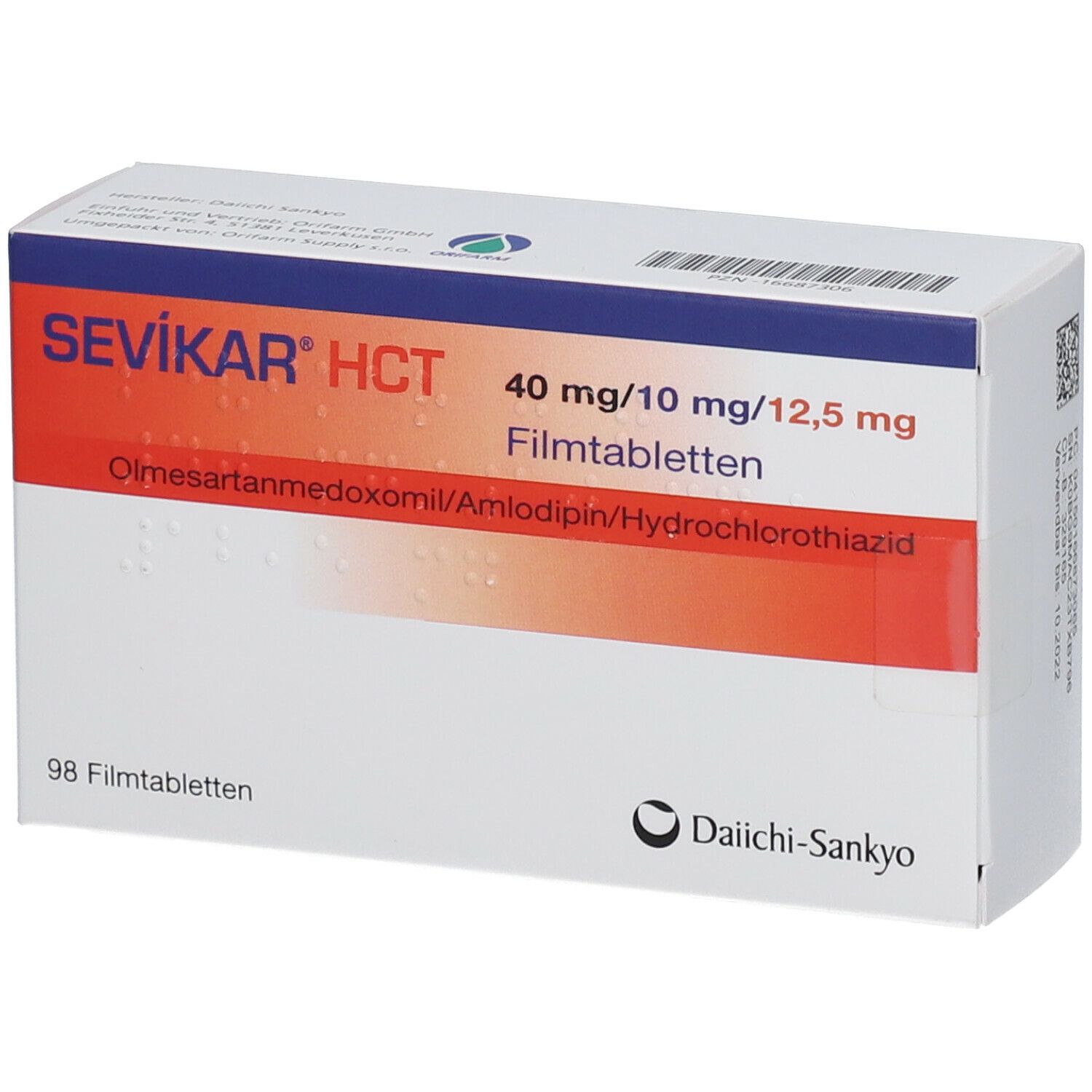 Sevikar HCT 40 mg/10 mg/12,5 mg