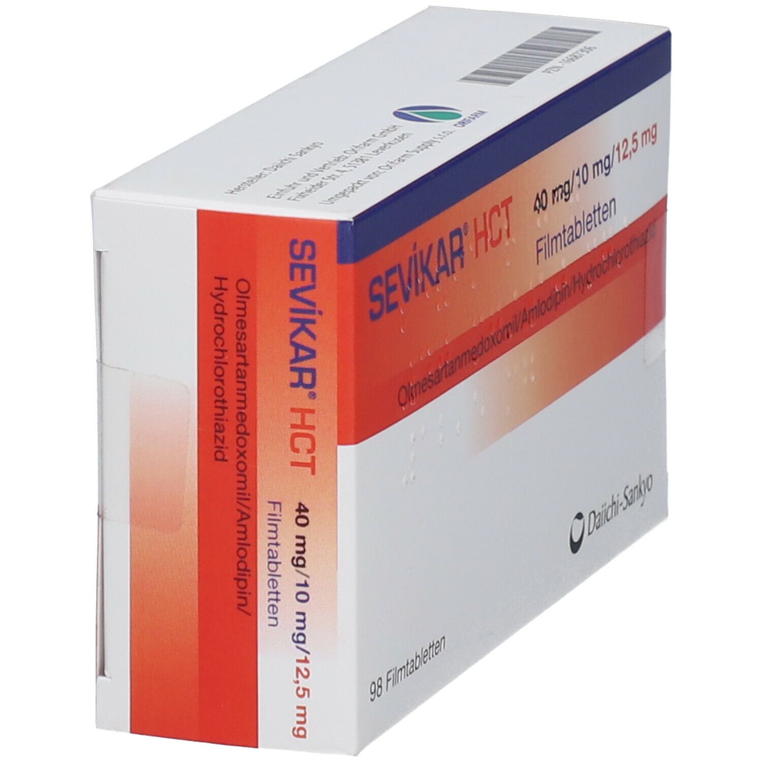 Sevikar HCT 40 mg/10 mg/12,5 mg