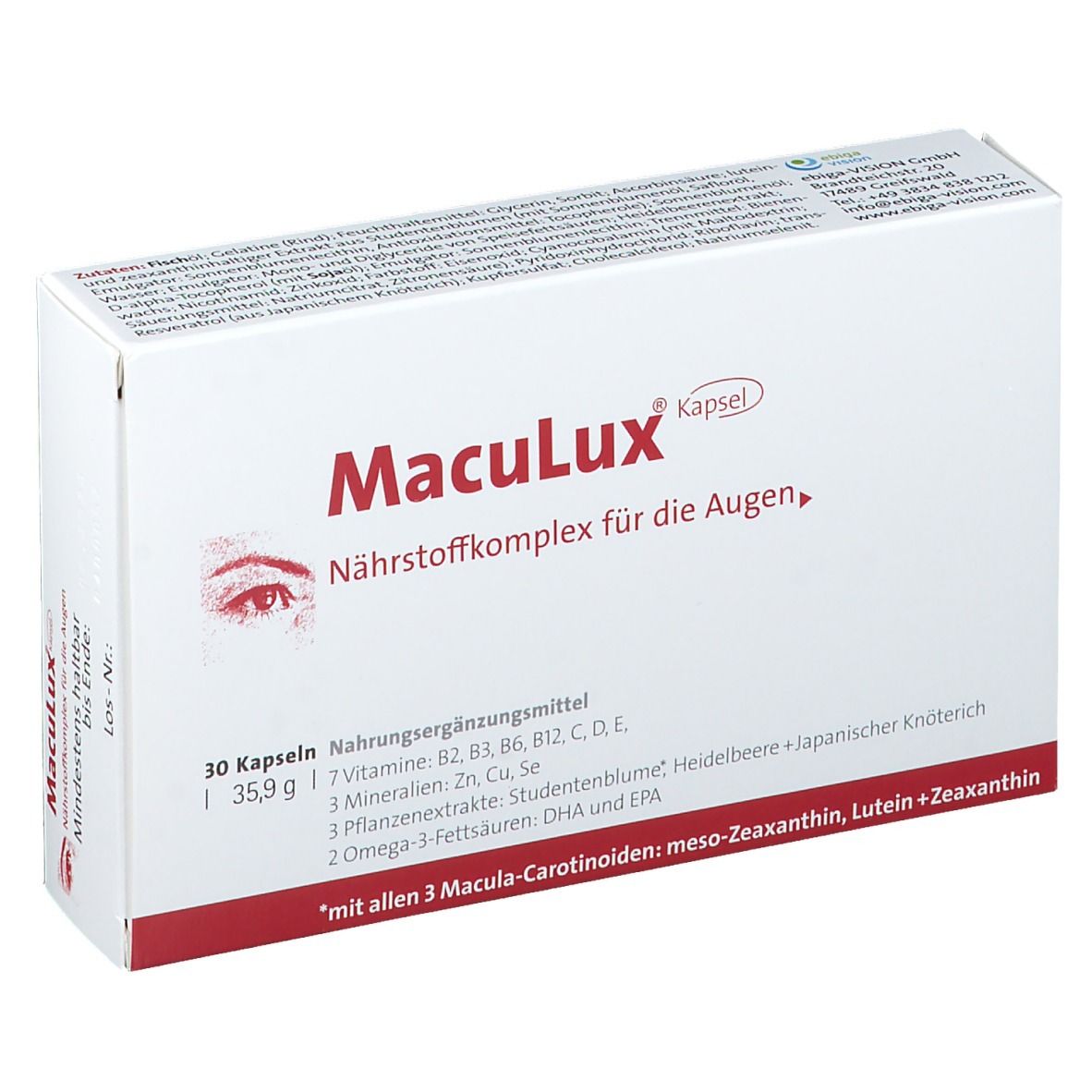 Maculux Kapseln