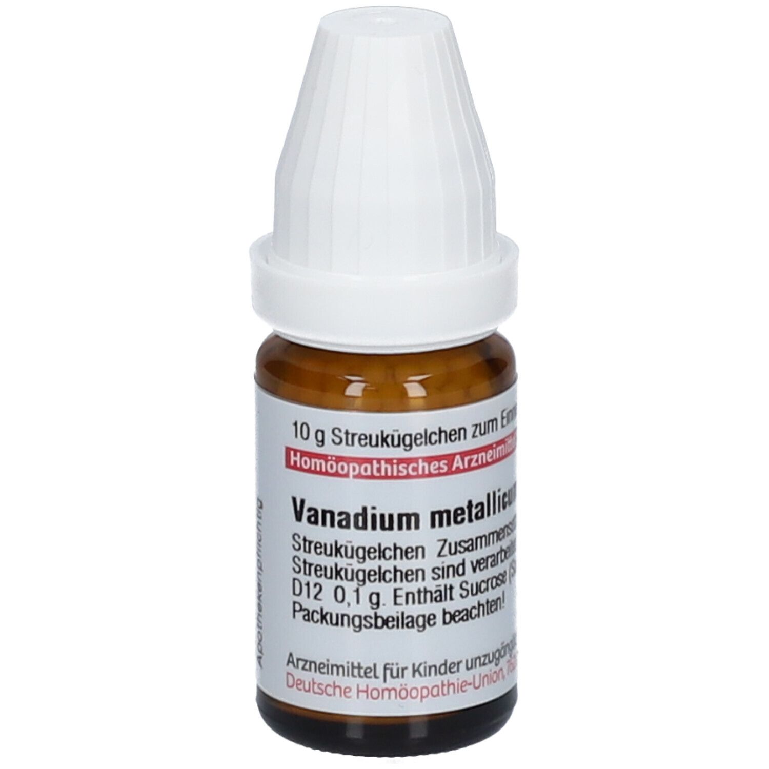 Vanadium Metallicum D 12 Globuli 10 g