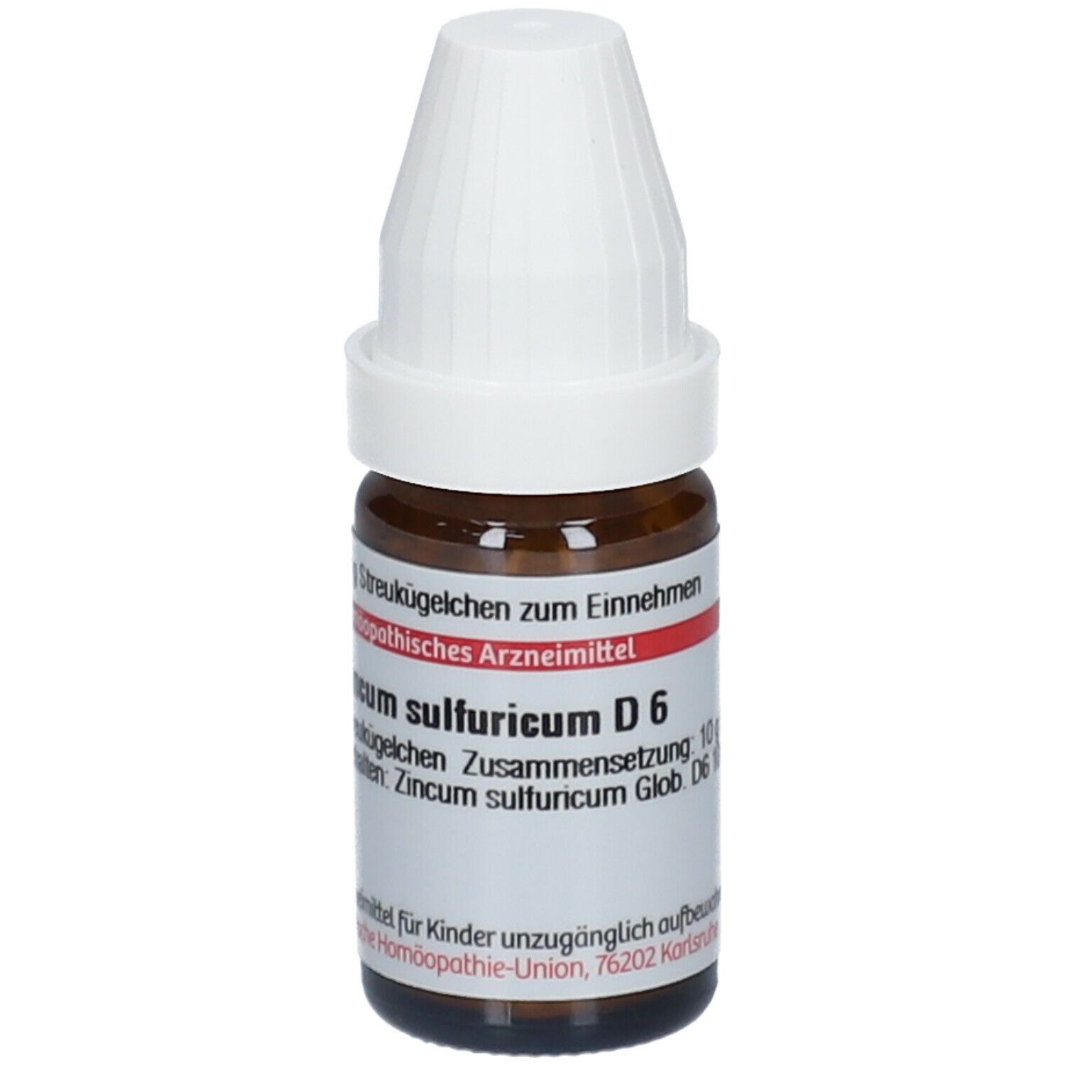 Zincum Sulfuricum D 6 Globuli