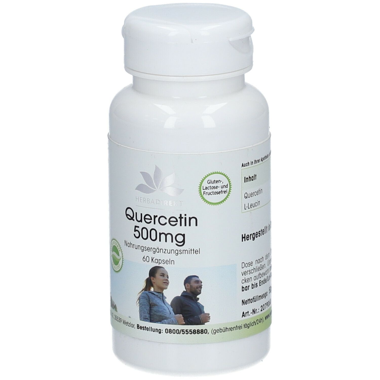 Quercetin 500 mg hochdosiert