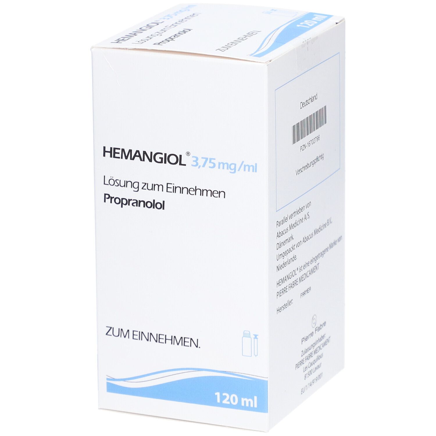 HEMANGIOL 3,75 mg/ml Lösung zum Einnehmen
