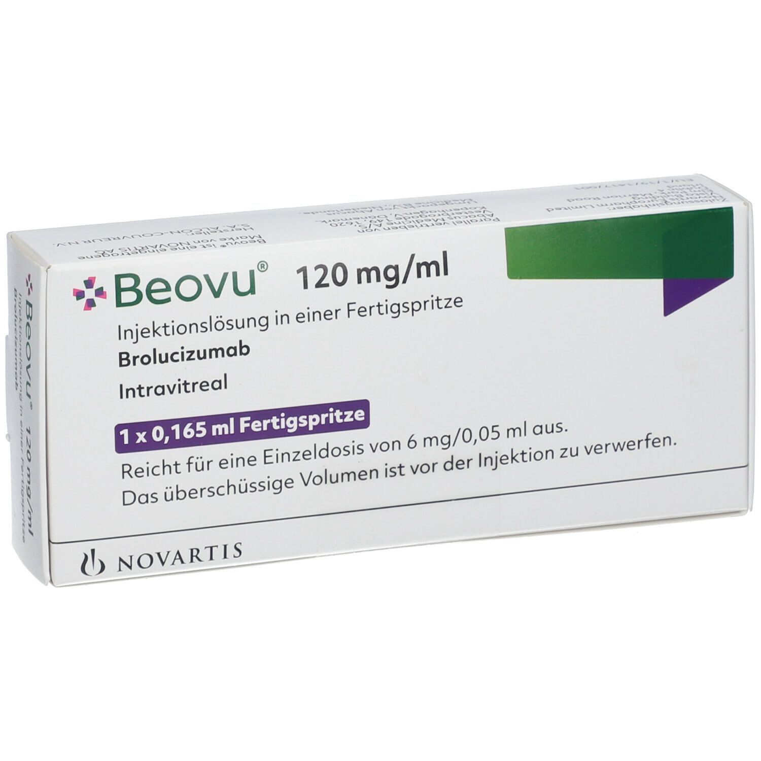 BEOVU 120 mg/ml Injektionslösung i.e.Fertigspritze