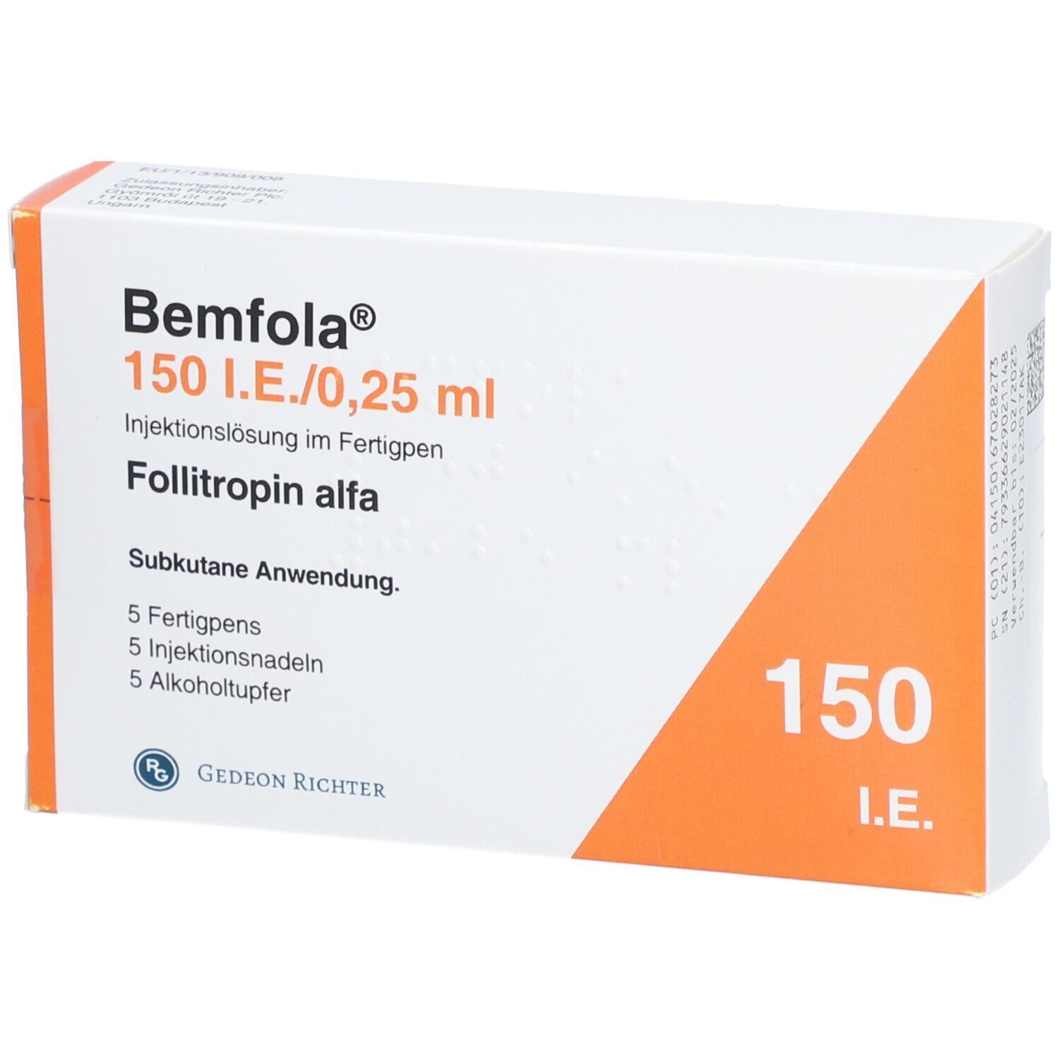 Bemfola 150 I.E./0,25 ml