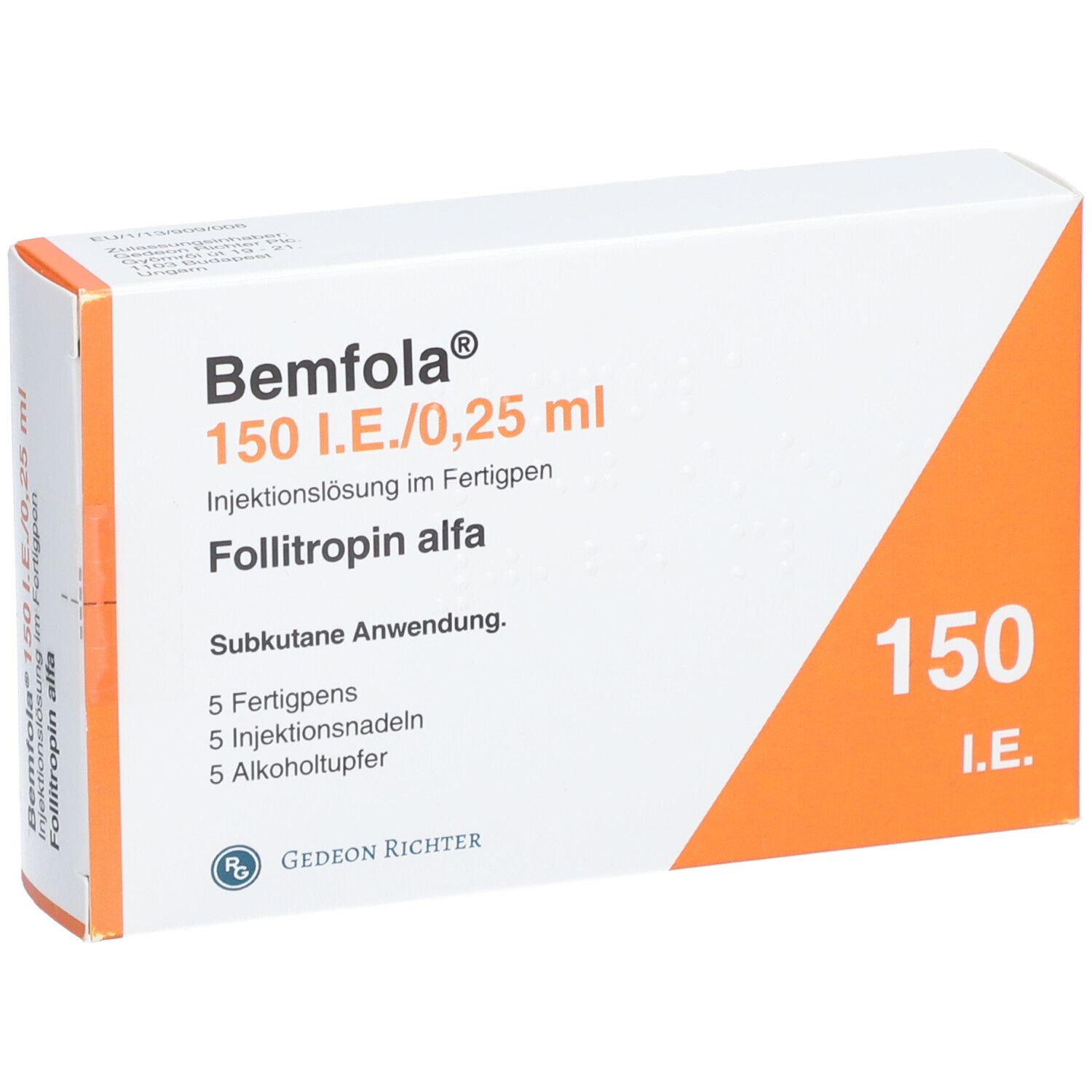 Bemfola 150 I.E./0,25 ml