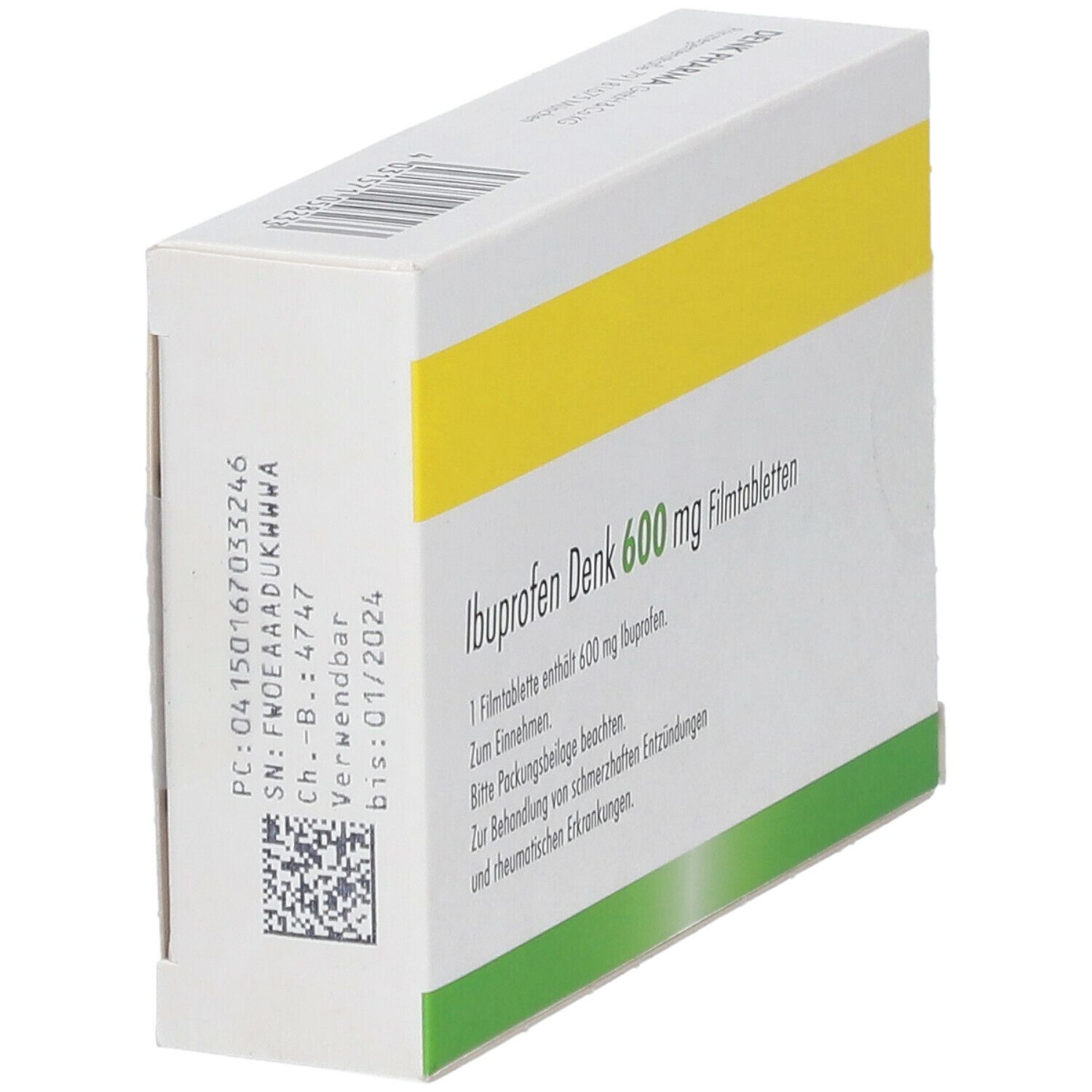 Ibuprofen Denk 600 mg