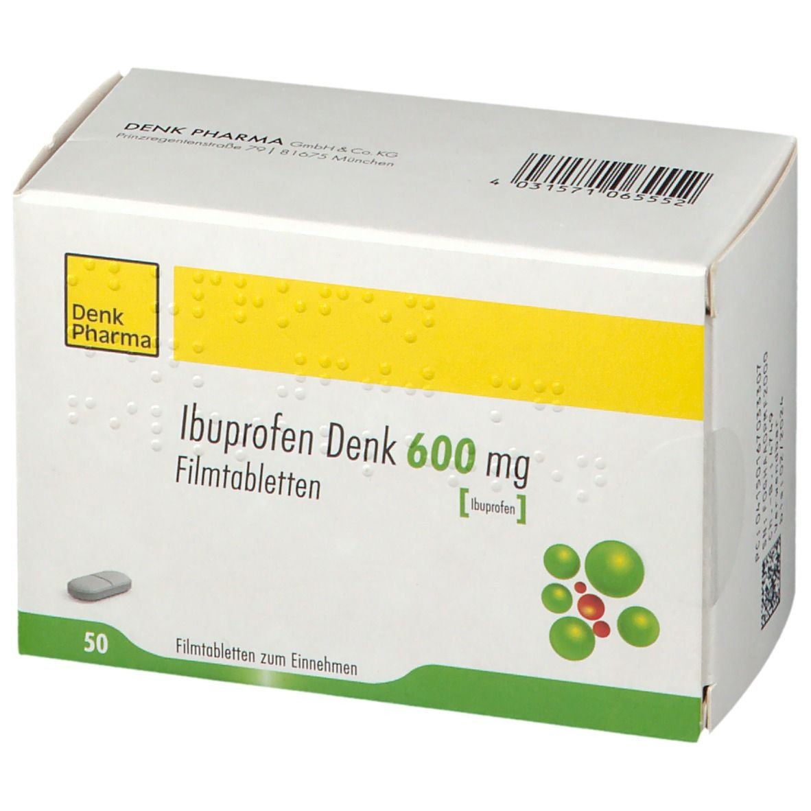 Ibuprofen Denk 600 mg