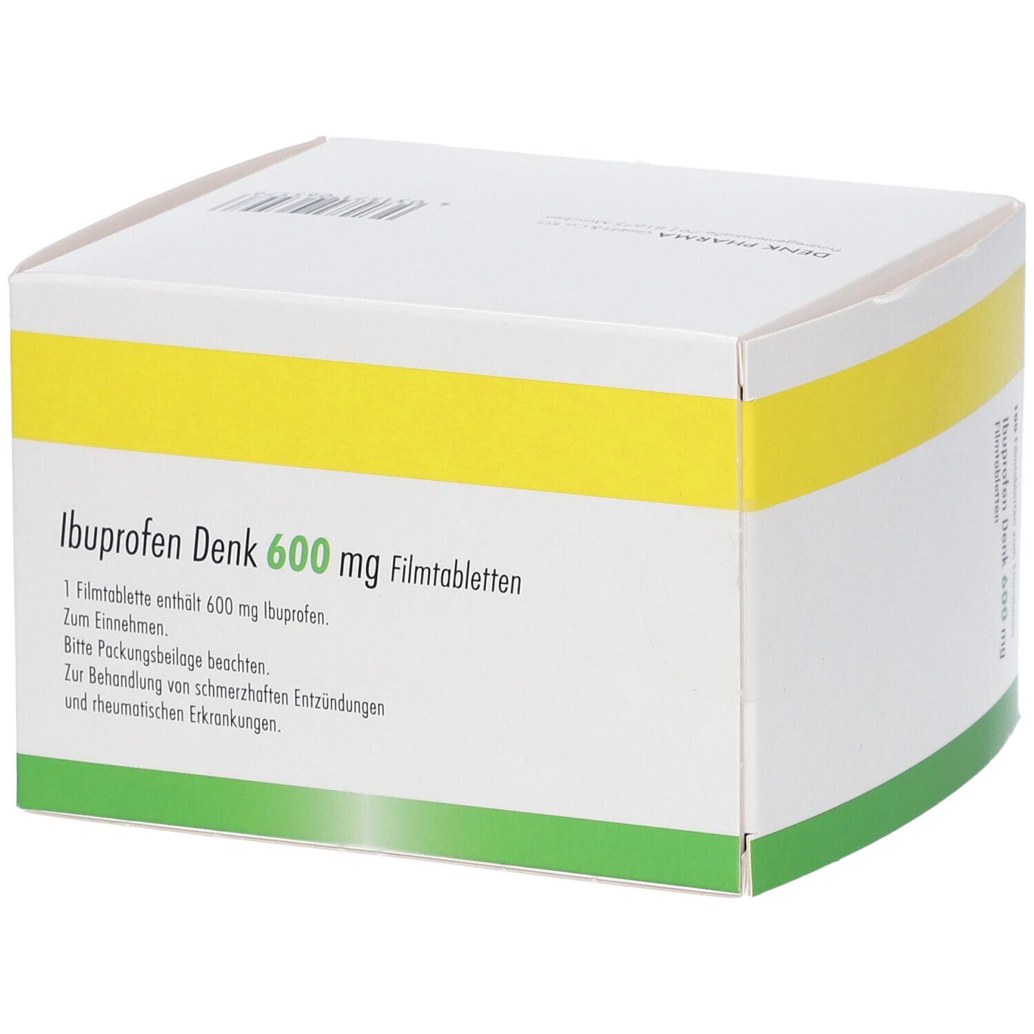 IBUPROFEN Denk 600 mg Filmtabletten