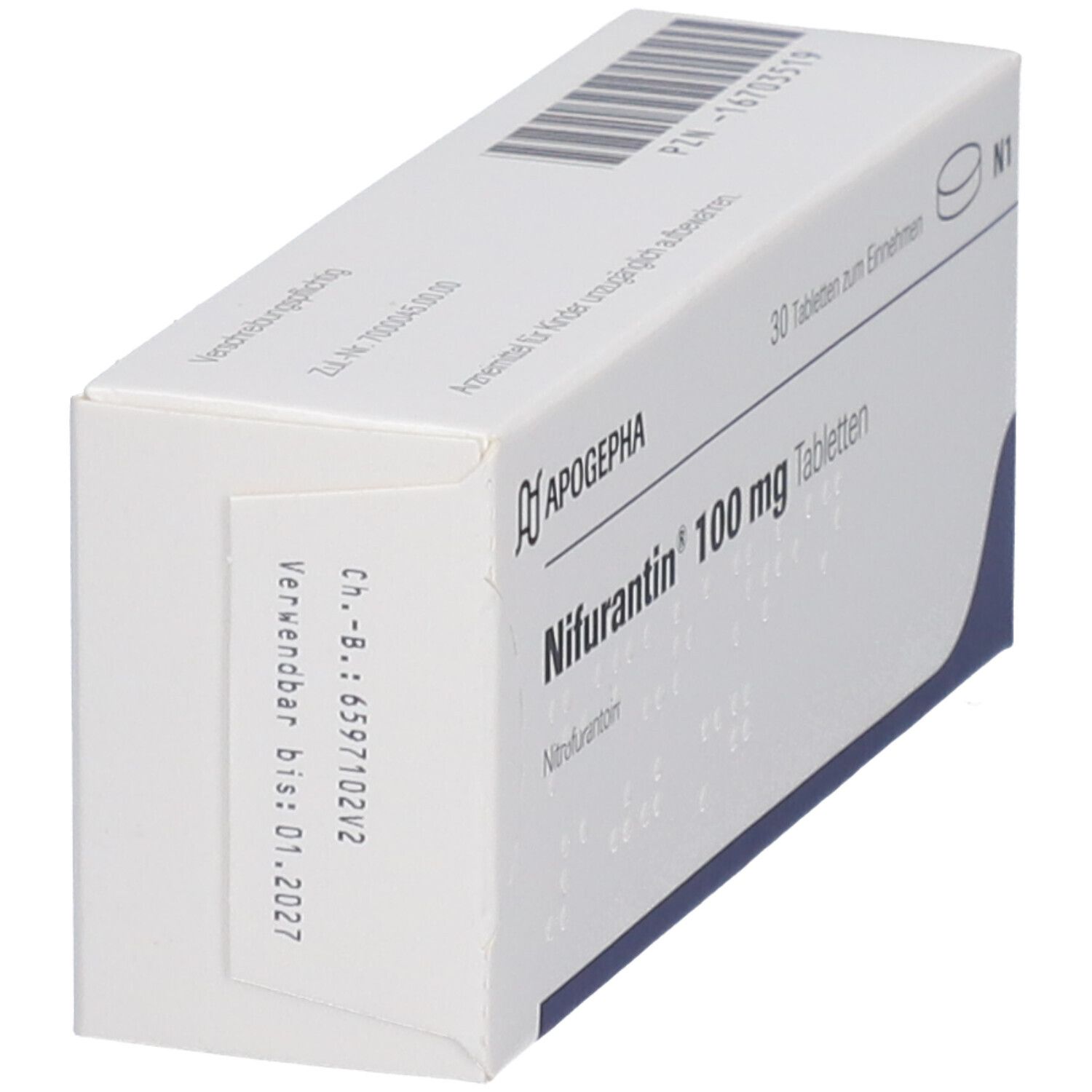 NIFURANTIN 100 mg Tabletten