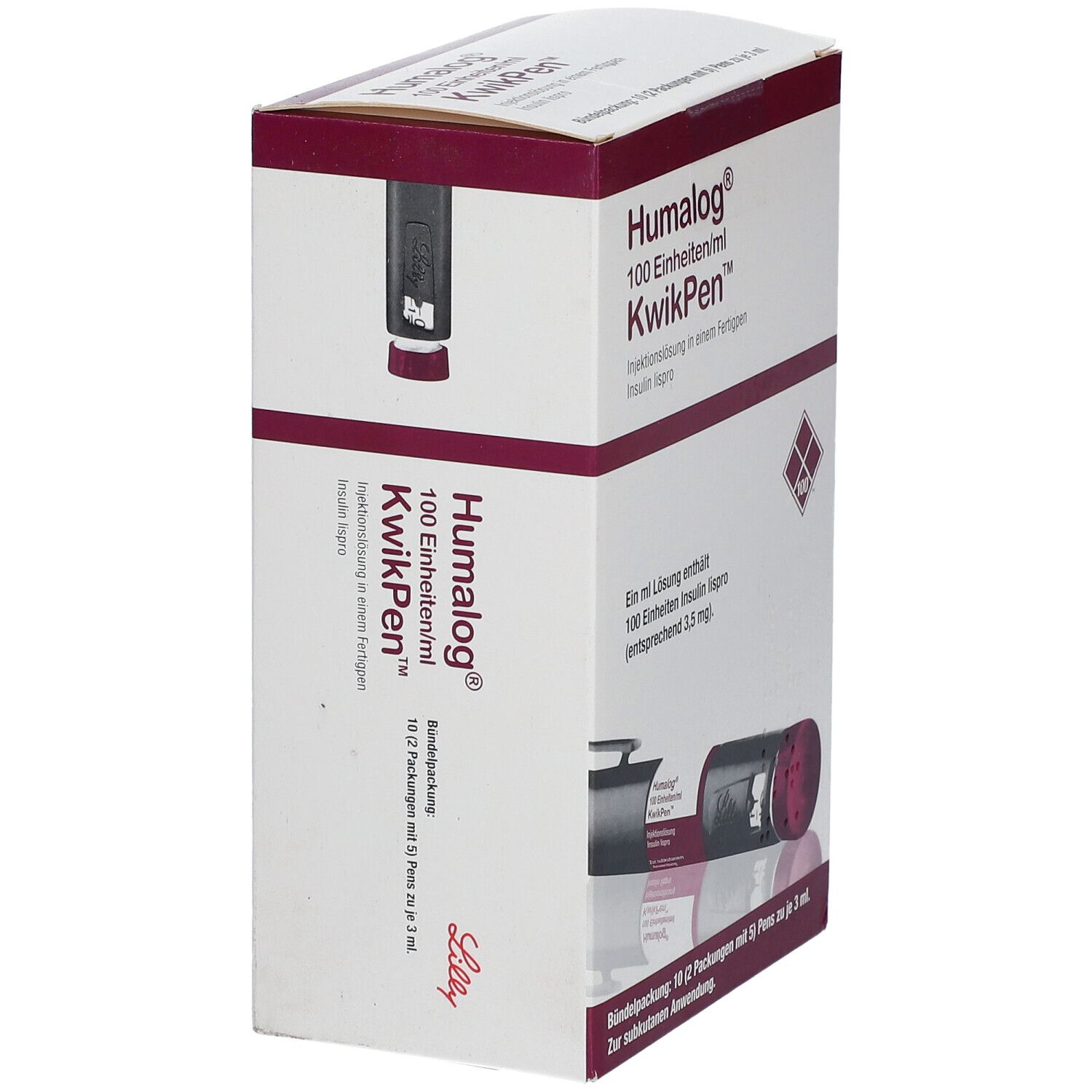 HUMALOG 100 E/ml KwikPen Injektionslösung