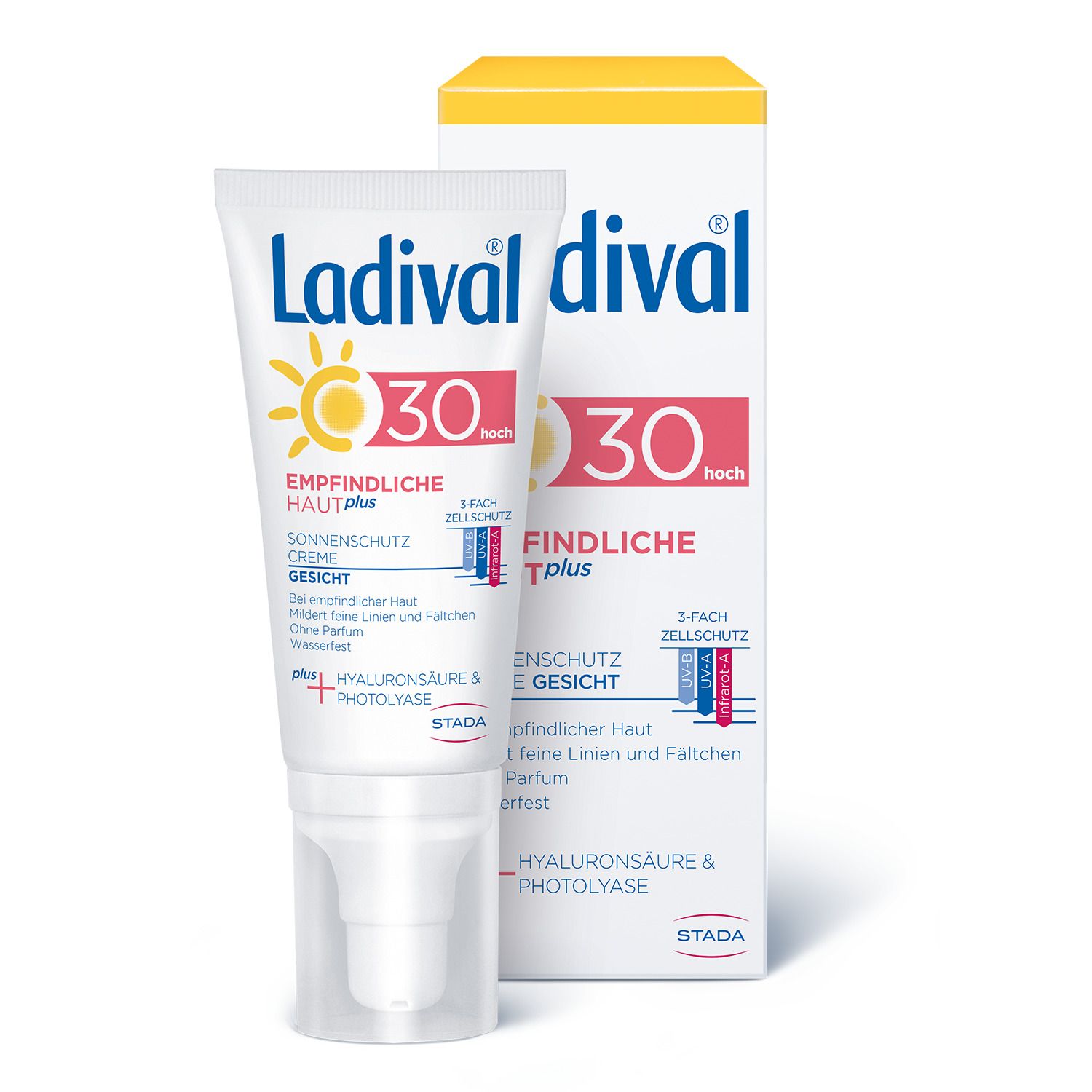 Ladival® Empfindliche Haut plus pflegende Sonnencreme LSF 30 für das Gesicht
