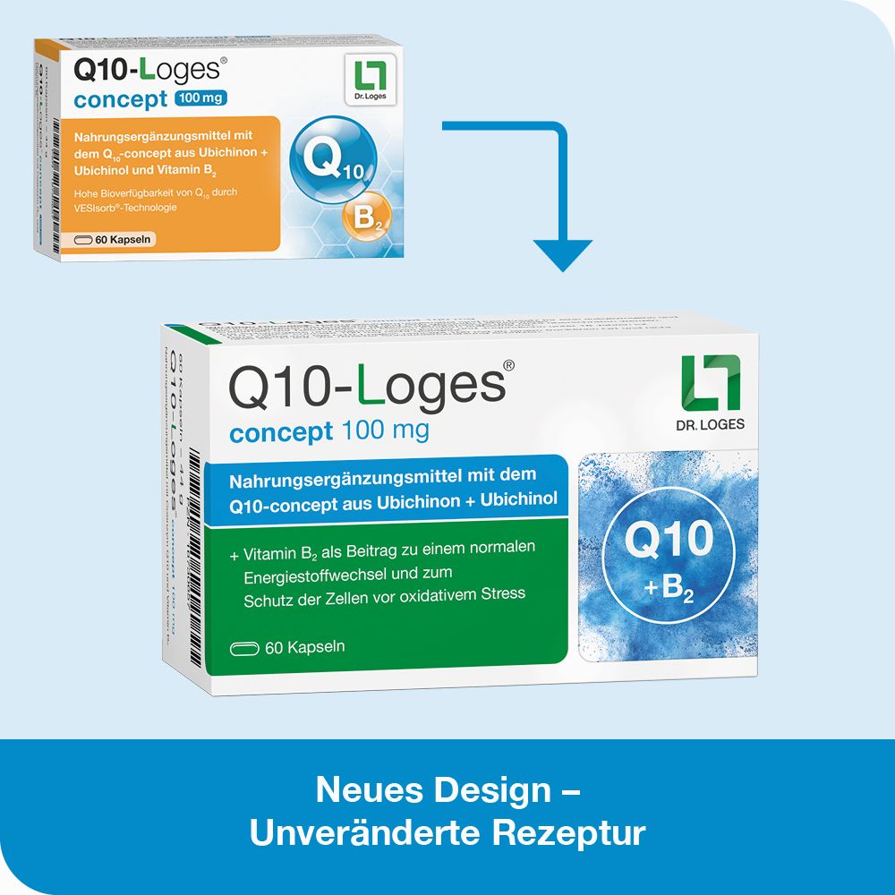 Q10-Loges concept 100 mg Kapseln 60 St