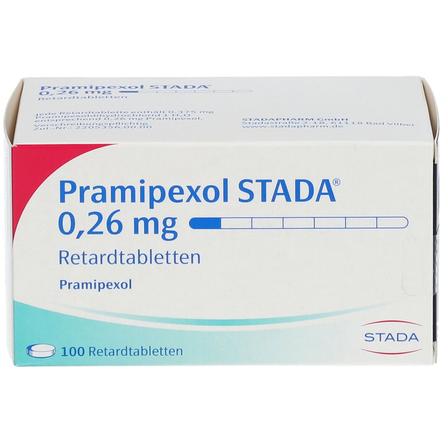 PRAMIPEXOL STADA 0,26 mg Retardtabletten