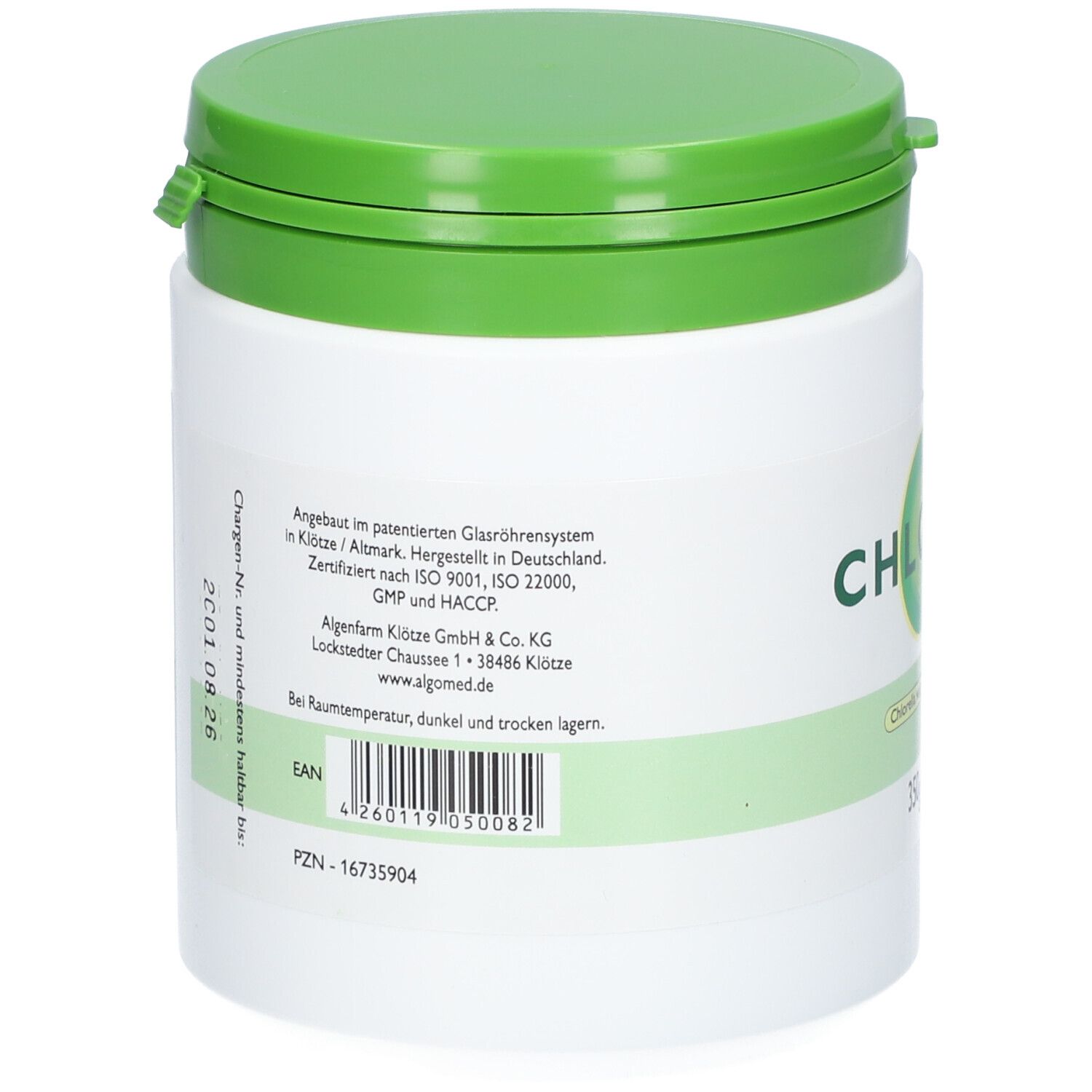 Algomed Chlorella Deutschland Pulver 350 g