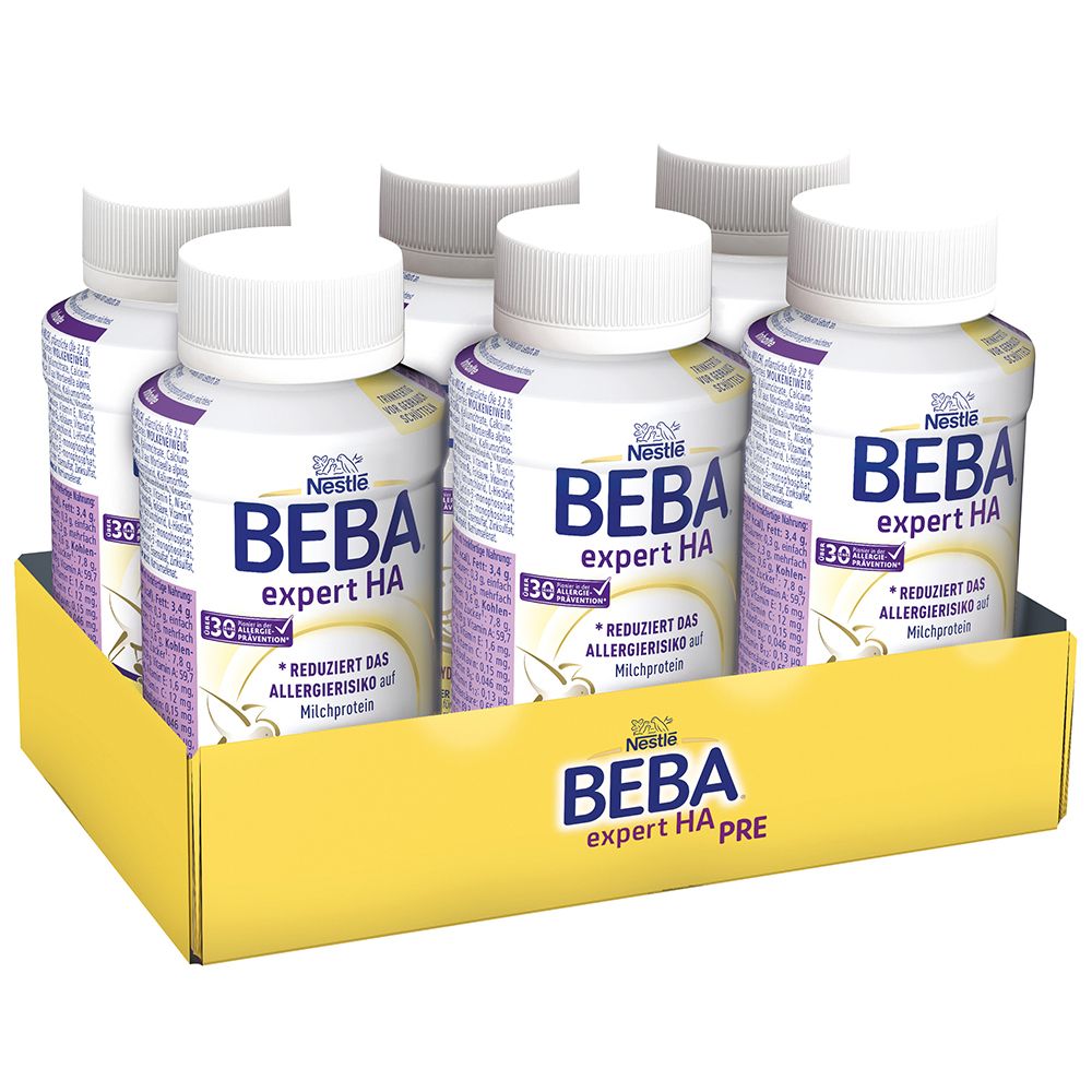 Nestlé Beba® Expert HA PRE Hydrolysierte Anfangsnahrung, von Geburt an