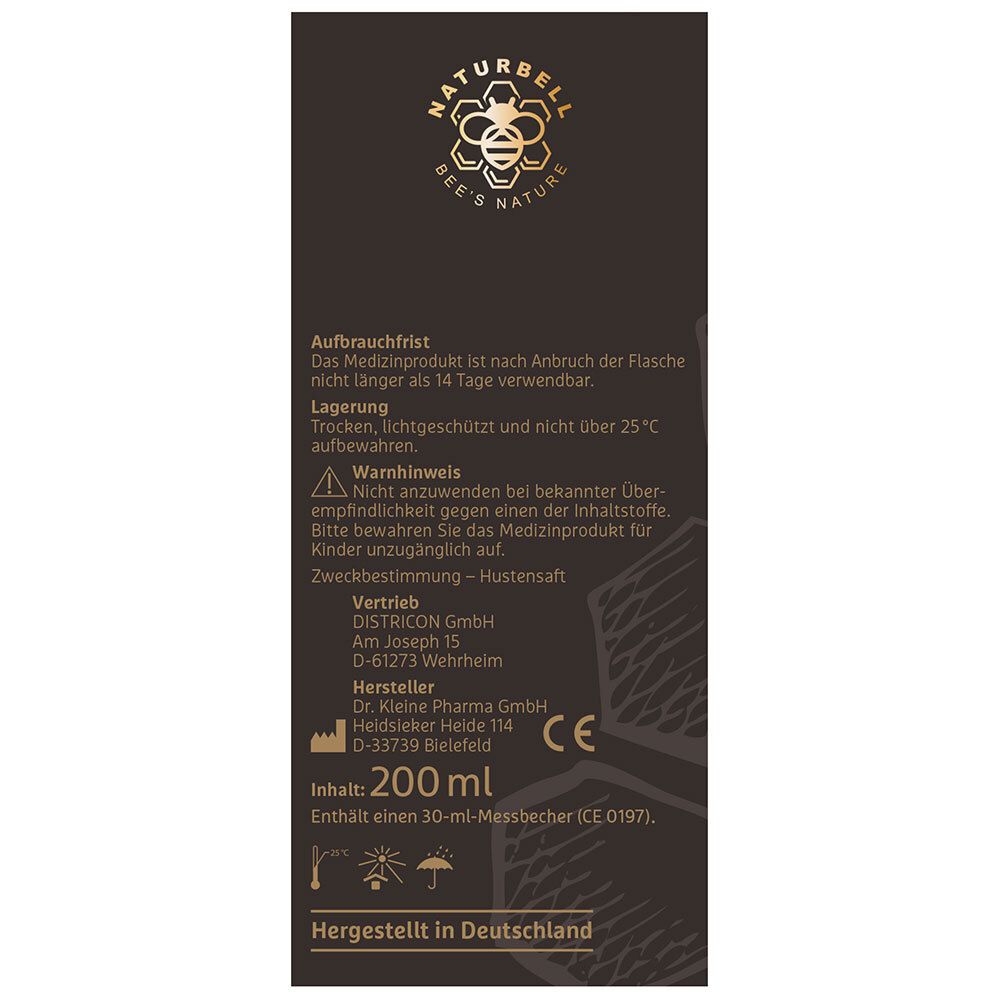 NATURBELL HUSTENSAFT MIT HONIG