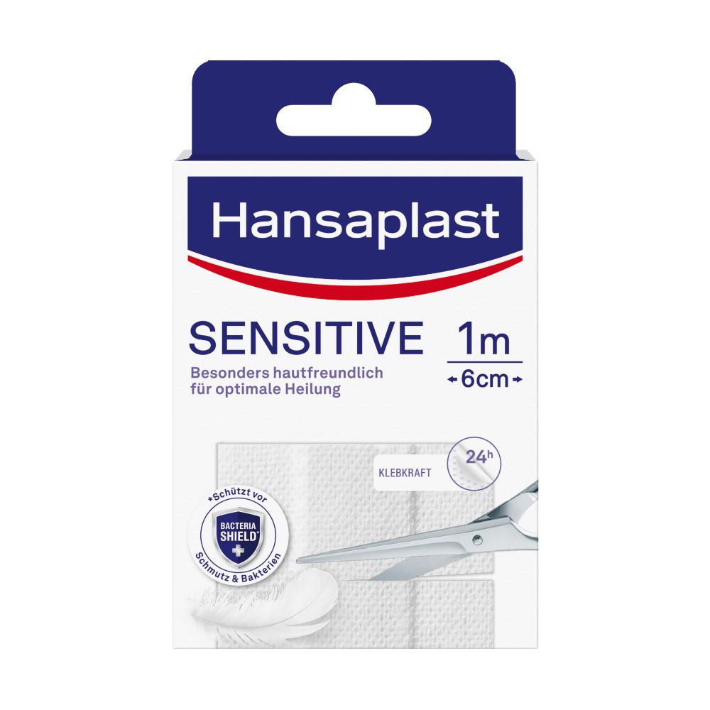 Hansaplast Sensitive 1 m x 6 cm