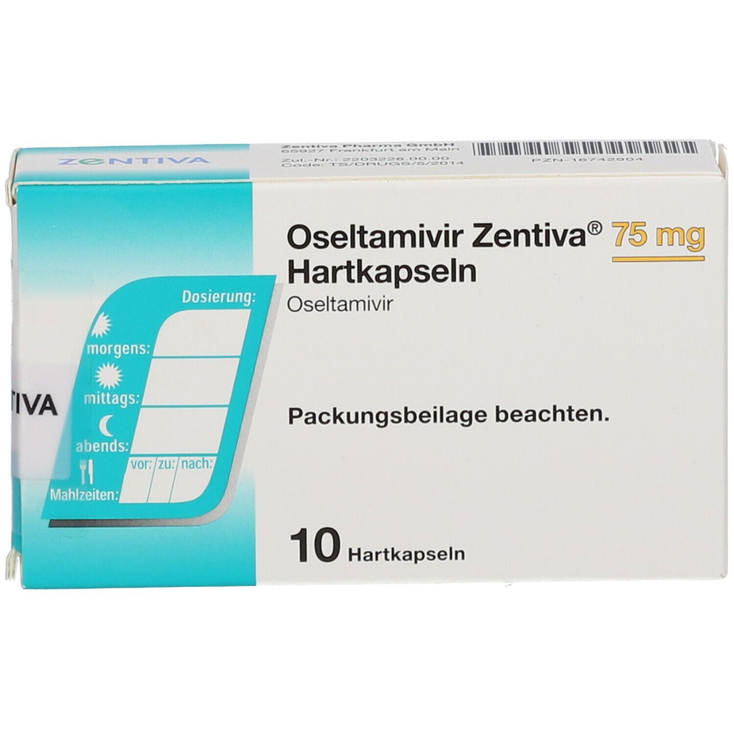 Oseltamivir Zentiva® 75 mg
