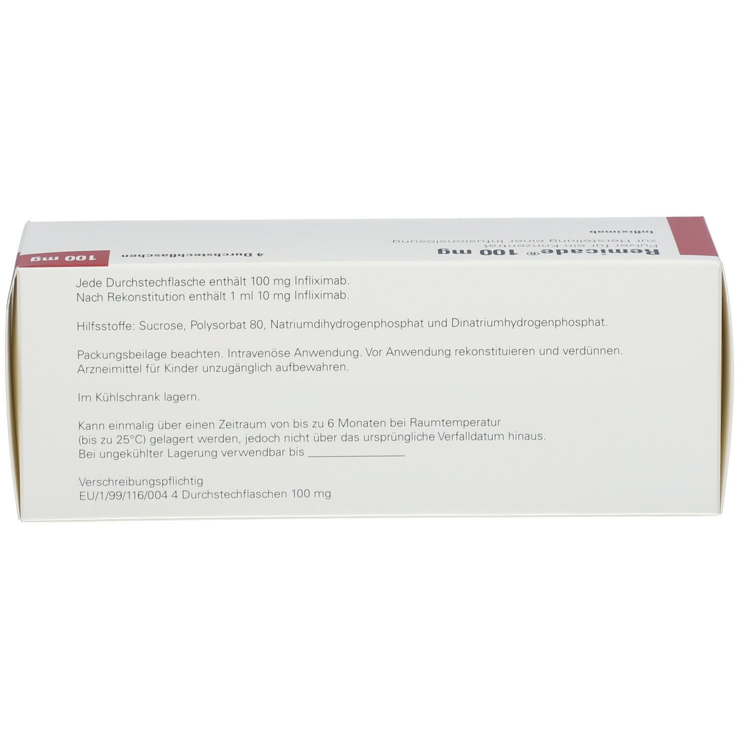 REMICADE 100 mg Plv.f.e.Konz.z.Her.e.Inf.-L.Dsfl.
