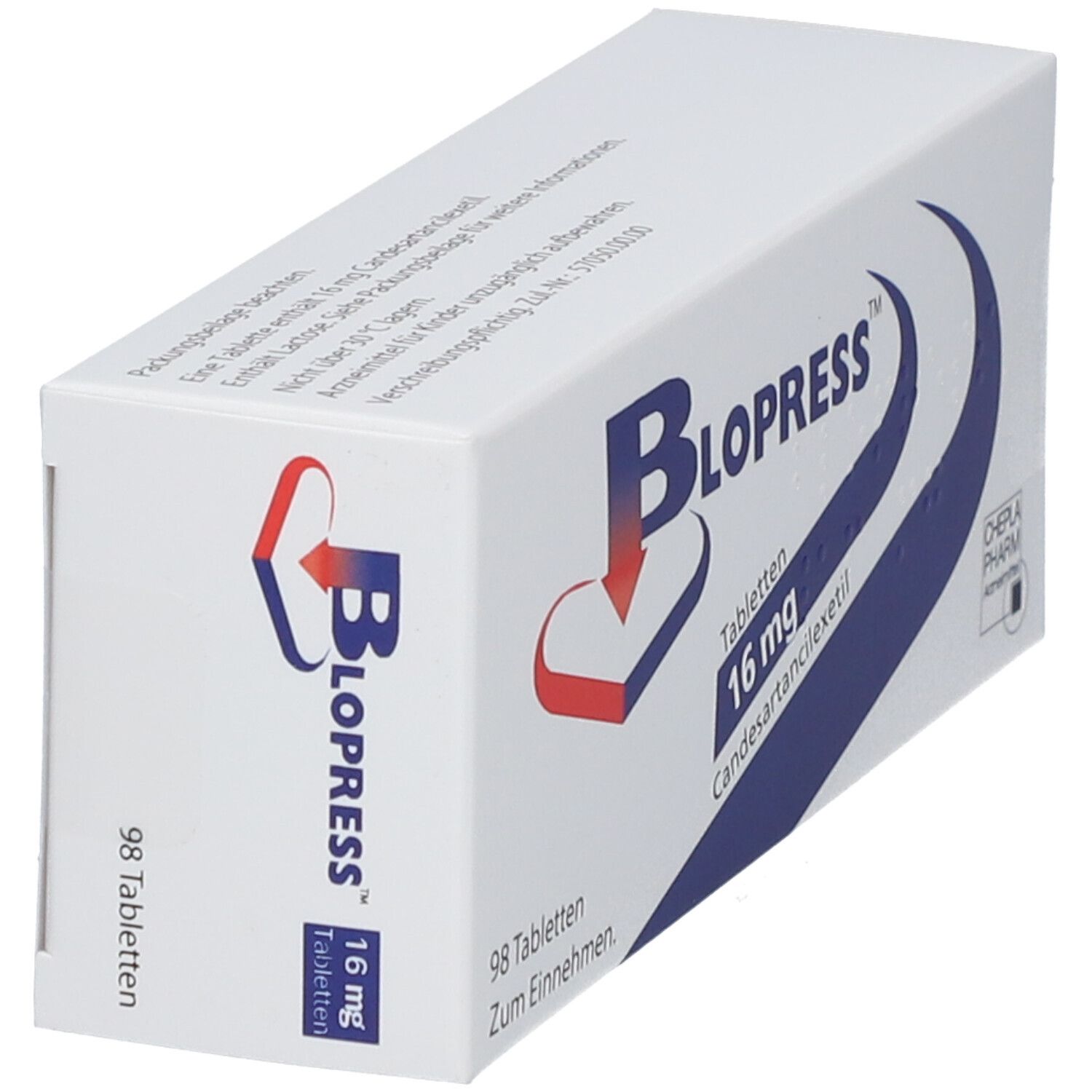 Blopress 16 mg Tabletten 98 St