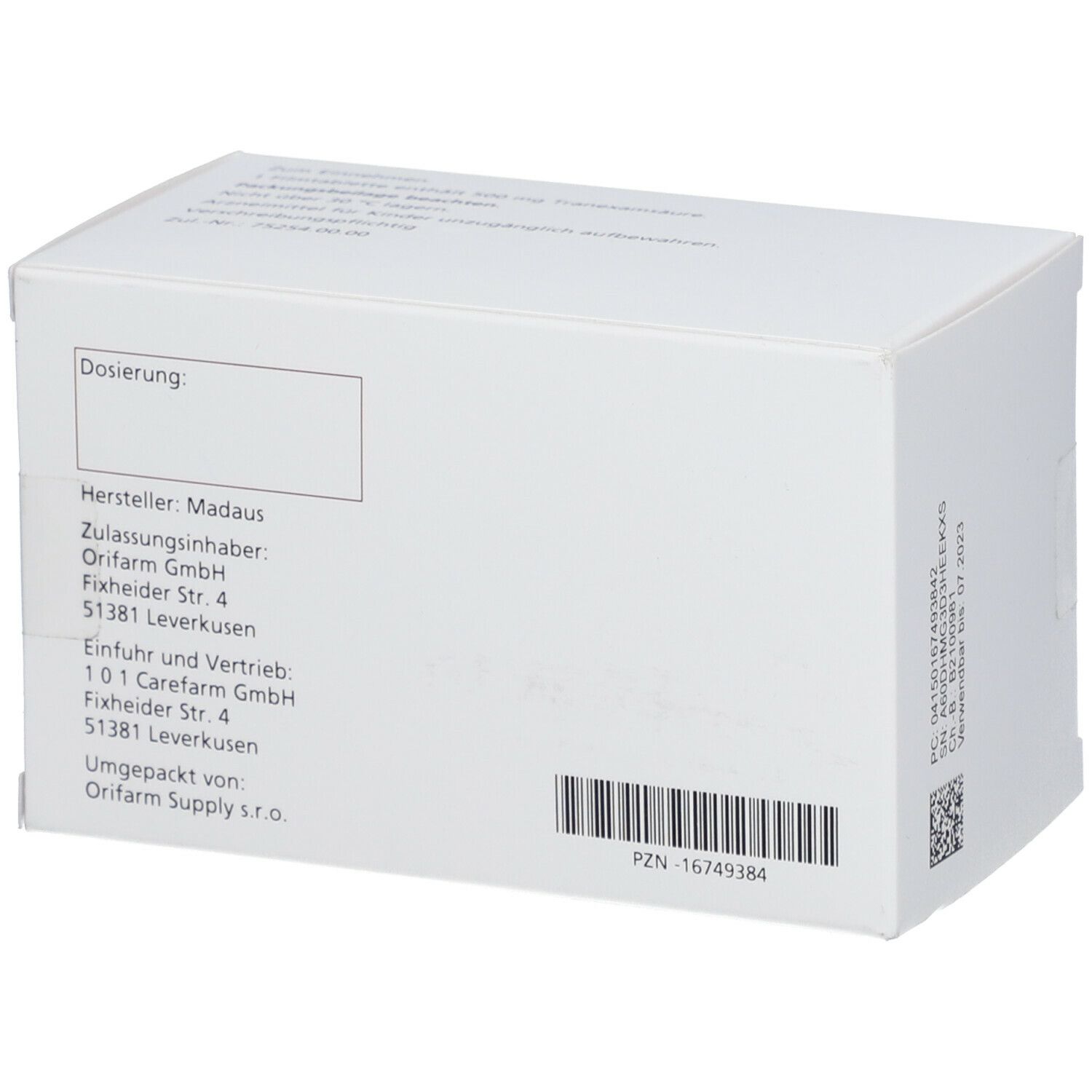 Cyklokapron® 500Mg