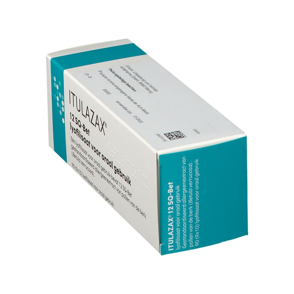 Itulazax 12 SQ-Bet Lyophilisat z.sublingualen Anw. 90 St Sublingualtabletten