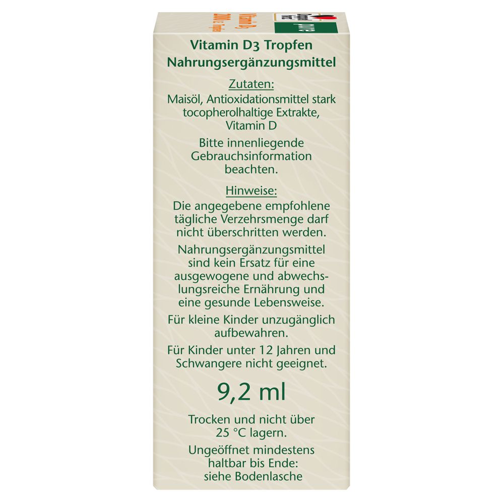 Doppelherz® pure Vitamn D3 2.000 I.E